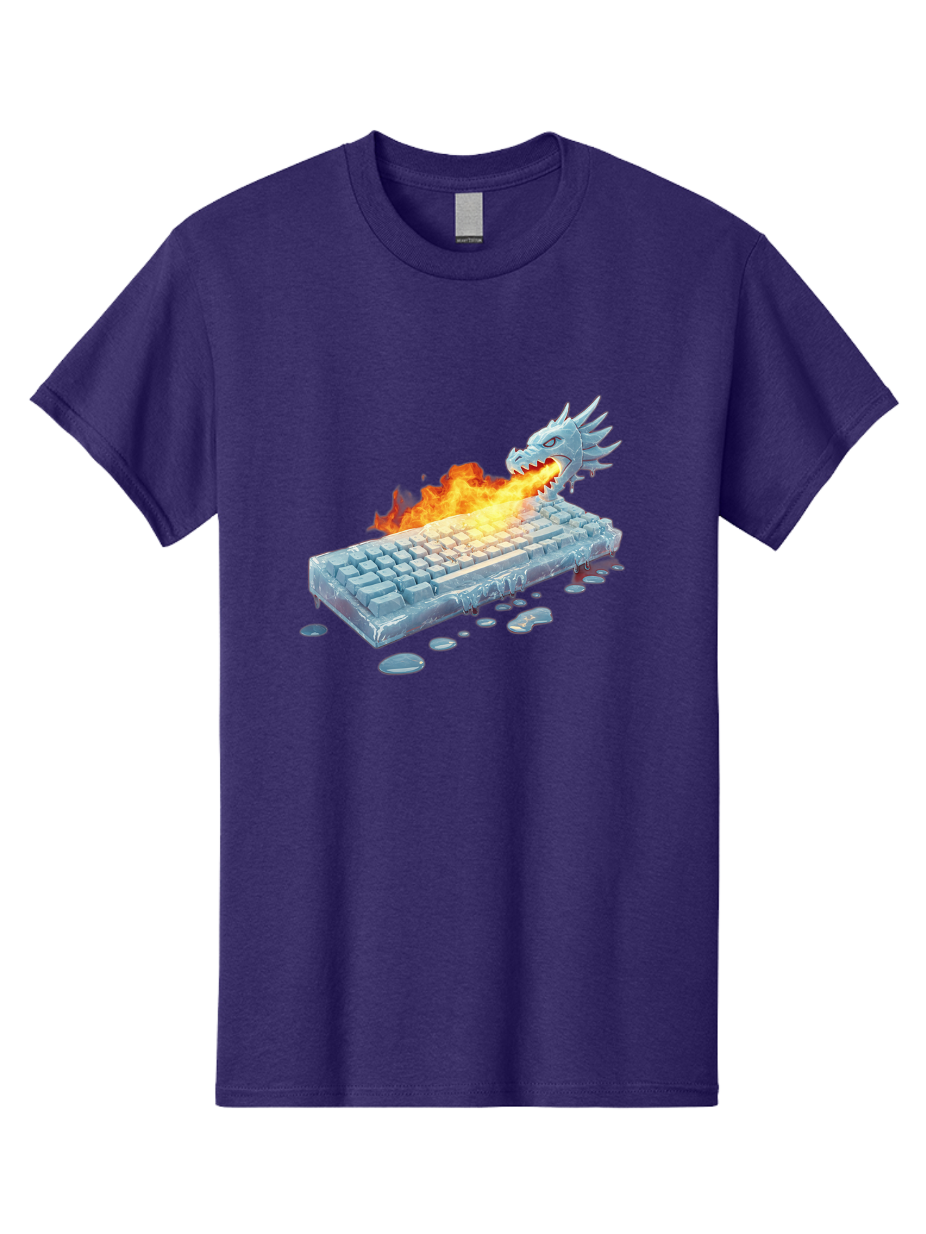 Frozen-Keyboard-Dragon Men'S Graphic Tee, 100% Cotton, Comfortable Casual Summer Wear, Machine Washable, Vintage Camera, Old Camera, Antique Camera, Black Camera, Classic Photography, Photography Equipment, Nostalgic Device, Film Camera, Baf849