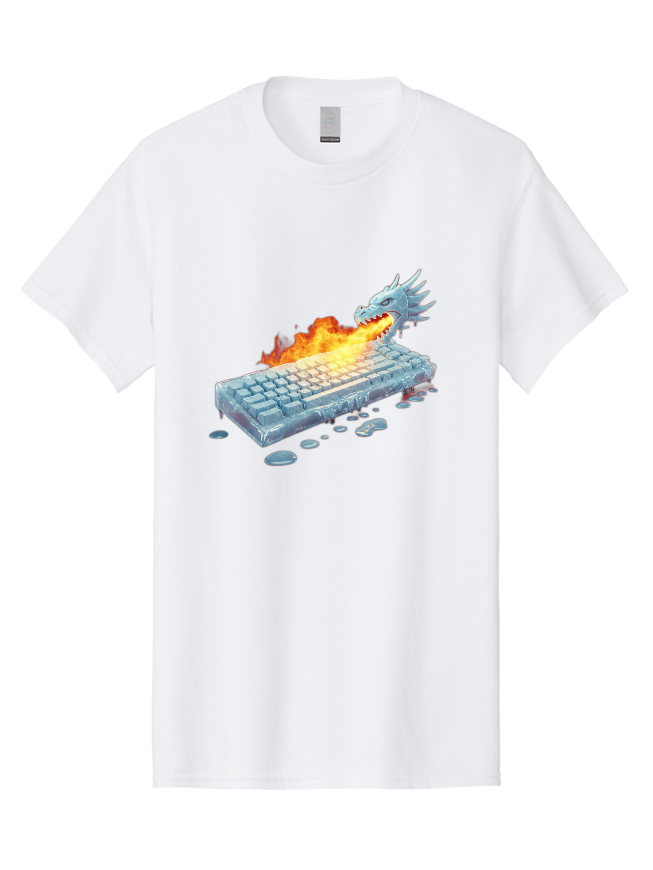 Frozen-Keyboard-Dragon Men'S Graphic Tee, 100% Cotton, Comfortable Casual Summer Wear, Machine Washable, Vintage Camera, Old Camera, Antique Camera, Black Camera, Classic Photography, Photography Equipment, Nostalgic Device, Film Camera, Baf849