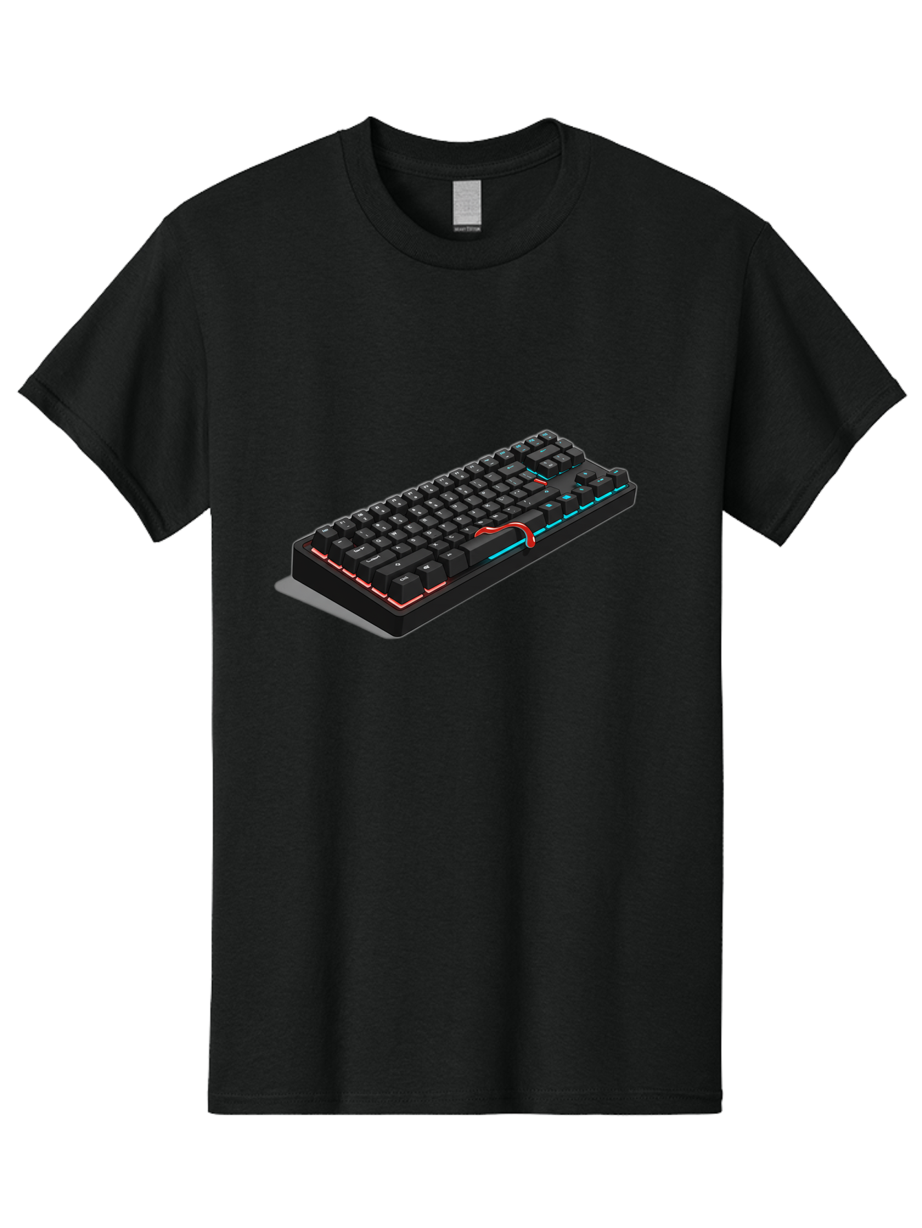 Gaming-Keyboard Men'S Graphic Tee, 100% Cotton, Comfortable Casual Summer Wear, Machine Washable, Vintage Camera, Old Camera, Antique Camera, Black Camera, Classic Photography, Photography Equipment, Nostalgic Device, Film Camera, Camera Art Baf852