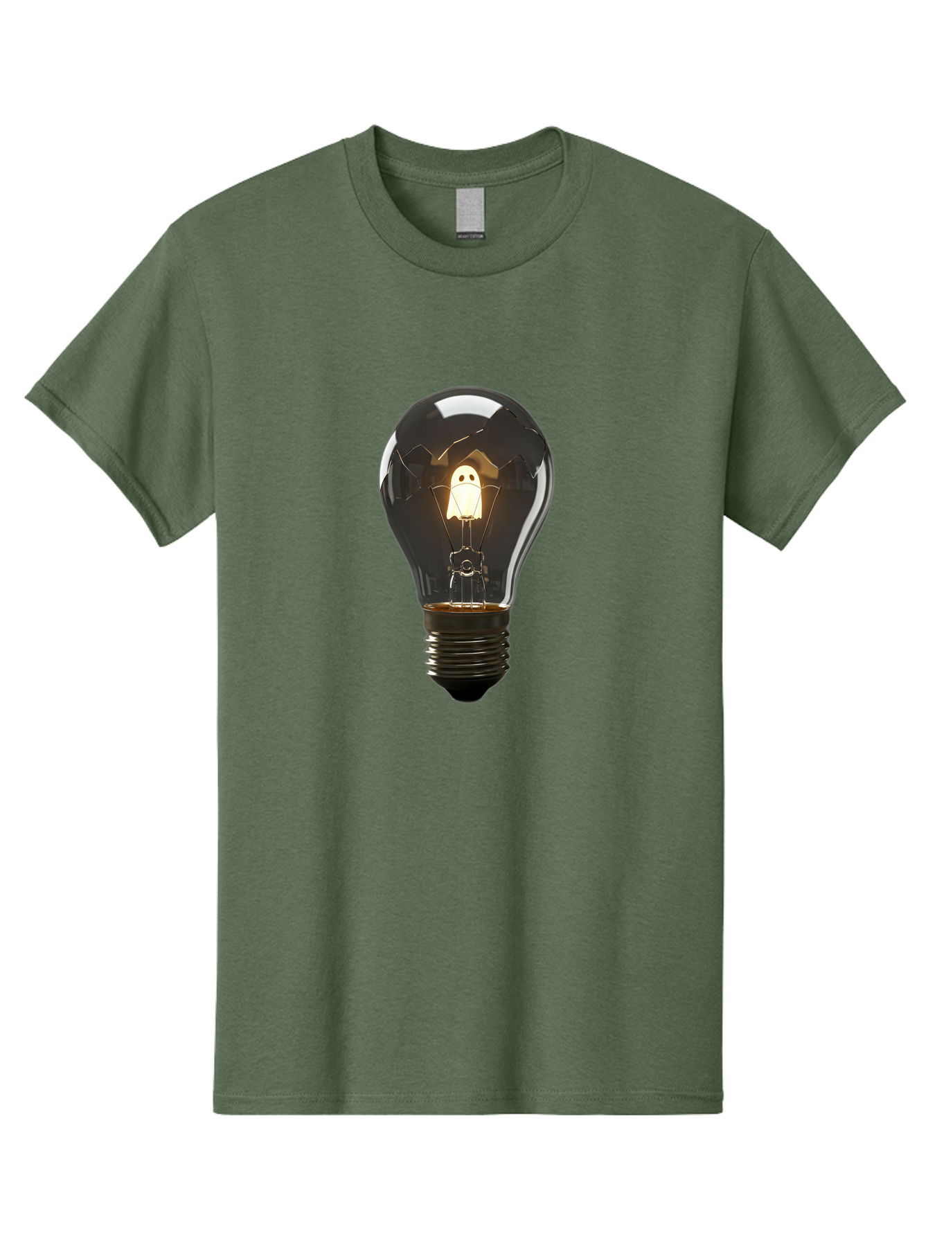 Ghost-In-Bulb Men'S Graphic Tee, 100% Cotton, Comfortable Casual Summer Wear, Machine Washable, Vintage Camera, Old Camera, Antique Camera, Black Camera, Classic Photography, Photography Equipment, Nostalgic Device, Film Camera, Camera Art Baf853