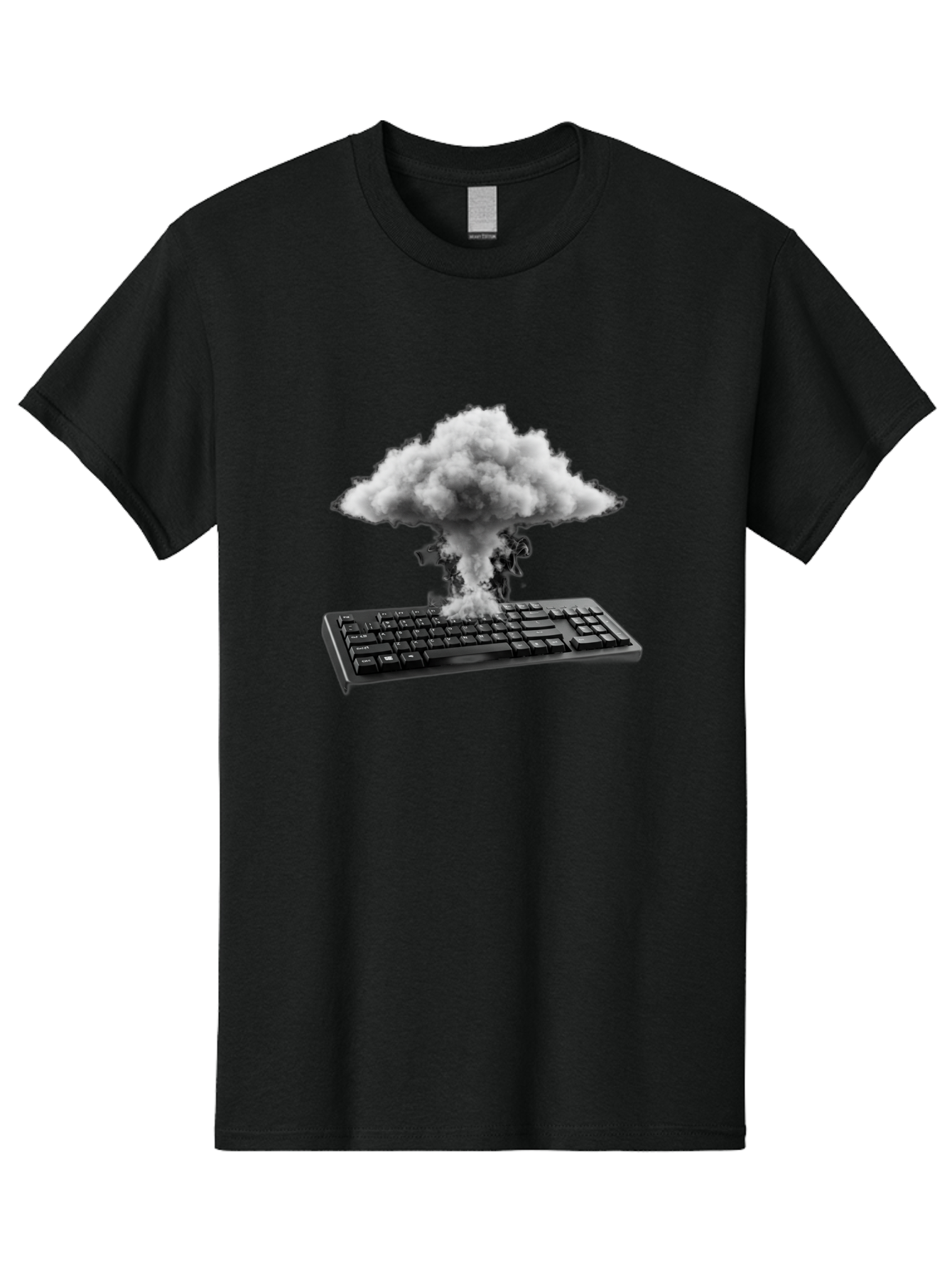Keyboard-Explosion Men'S Graphic Tee, 100% Cotton, Comfortable Casual Summer Wear, Machine Washable, Vintage Camera, Old Camera, Antique Camera, Black Camera, Classic Photography, Photography Equipment, Nostalgic Device, Film Camera, Baf863