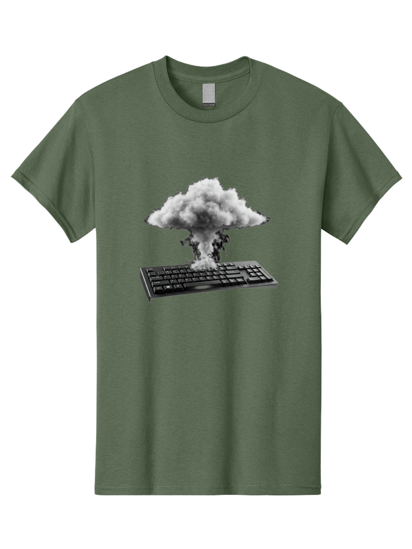 Keyboard-Explosion Men'S Graphic Tee, 100% Cotton, Comfortable Casual Summer Wear, Machine Washable, Vintage Camera, Old Camera, Antique Camera, Black Camera, Classic Photography, Photography Equipment, Nostalgic Device, Film Camera, Baf863
