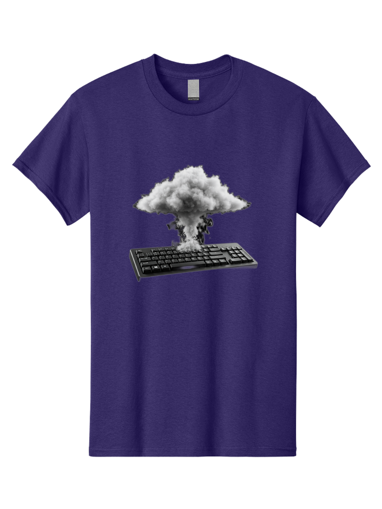 Keyboard-Explosion Men'S Graphic Tee, 100% Cotton, Comfortable Casual Summer Wear, Machine Washable, Vintage Camera, Old Camera, Antique Camera, Black Camera, Classic Photography, Photography Equipment, Nostalgic Device, Film Camera, Baf863