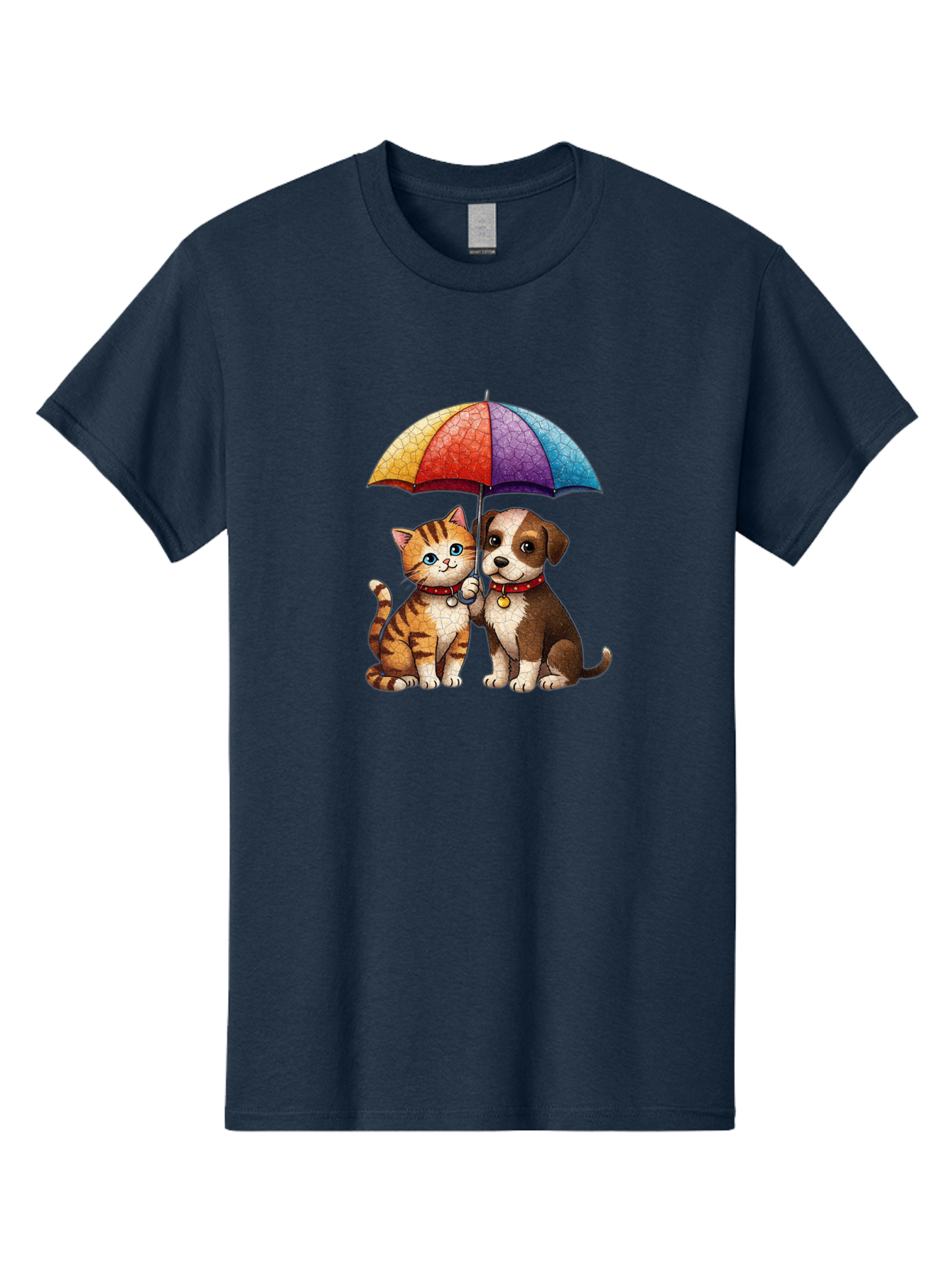 Kitten-Puppy-Umbrella Men'S Graphic Tee, 100% Cotton, Comfortable Casual Summer Wear, Machine Washable, Vintage Camera, Old Camera, Antique Camera, Black Camera, Classic Photography, Photography Equipment, Nostalgic Device, Film Camera, Baf867