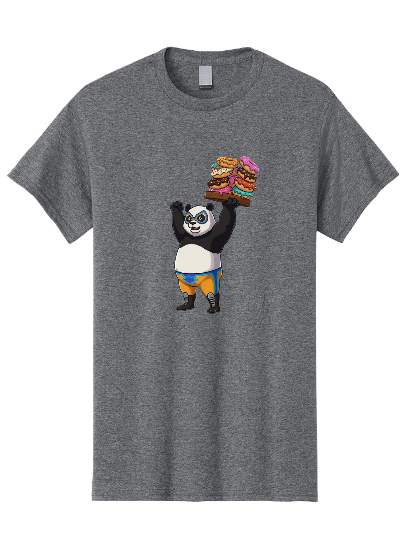 Kung-Fu-Panda-Holding-Burgers Men'S Graphic Tee, 100% Cotton, Comfortable Casual Summer Wear, Machine Washable, Vintage Camera, Old Camera, Antique Camera, Black Camera, Classic Photography, Photography Equipment, Nostalgic Device, Baf869