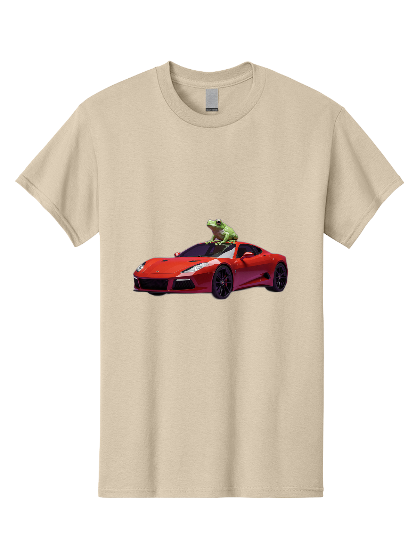 Lamborghini-With-Frog Men'S Graphic Tee, 100% Cotton, Comfortable Casual Summer Wear, Machine Washable, Vintage Camera, Old Camera, Antique Camera, Black Camera, Classic Photography, Photography Equipment, Nostalgic Device, Film Camera, Baf871
