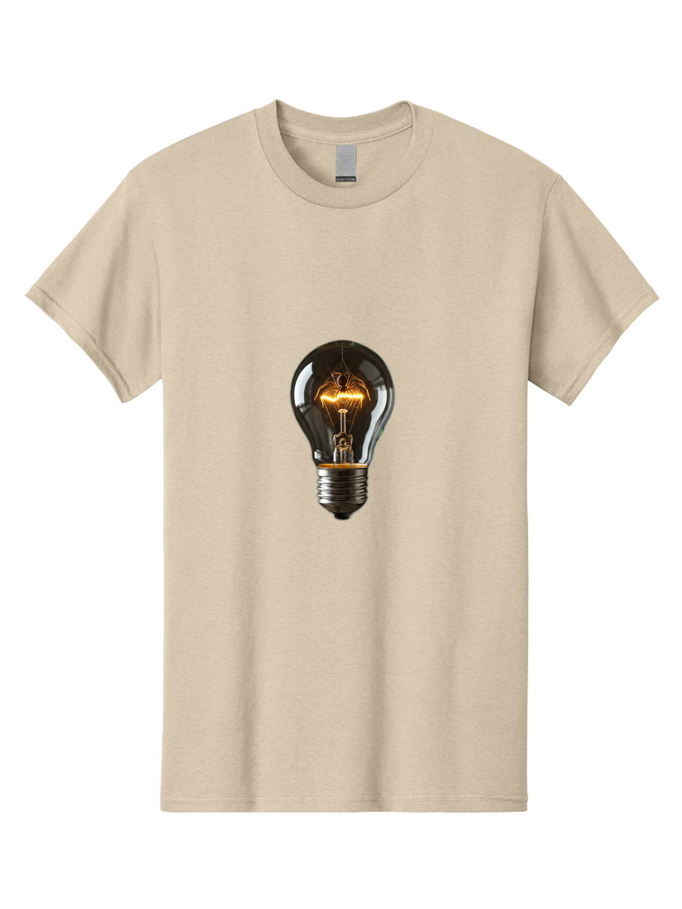Light-Bulb-11 Men'S Graphic Tee, 100% Cotton, Comfortable Casual Summer Wear, Machine Washable, Vintage Camera, Old Camera, Antique Camera, Black Camera, Classic Photography, Photography Equipment, Nostalgic Device, Film Camera, Camera Art Baf874