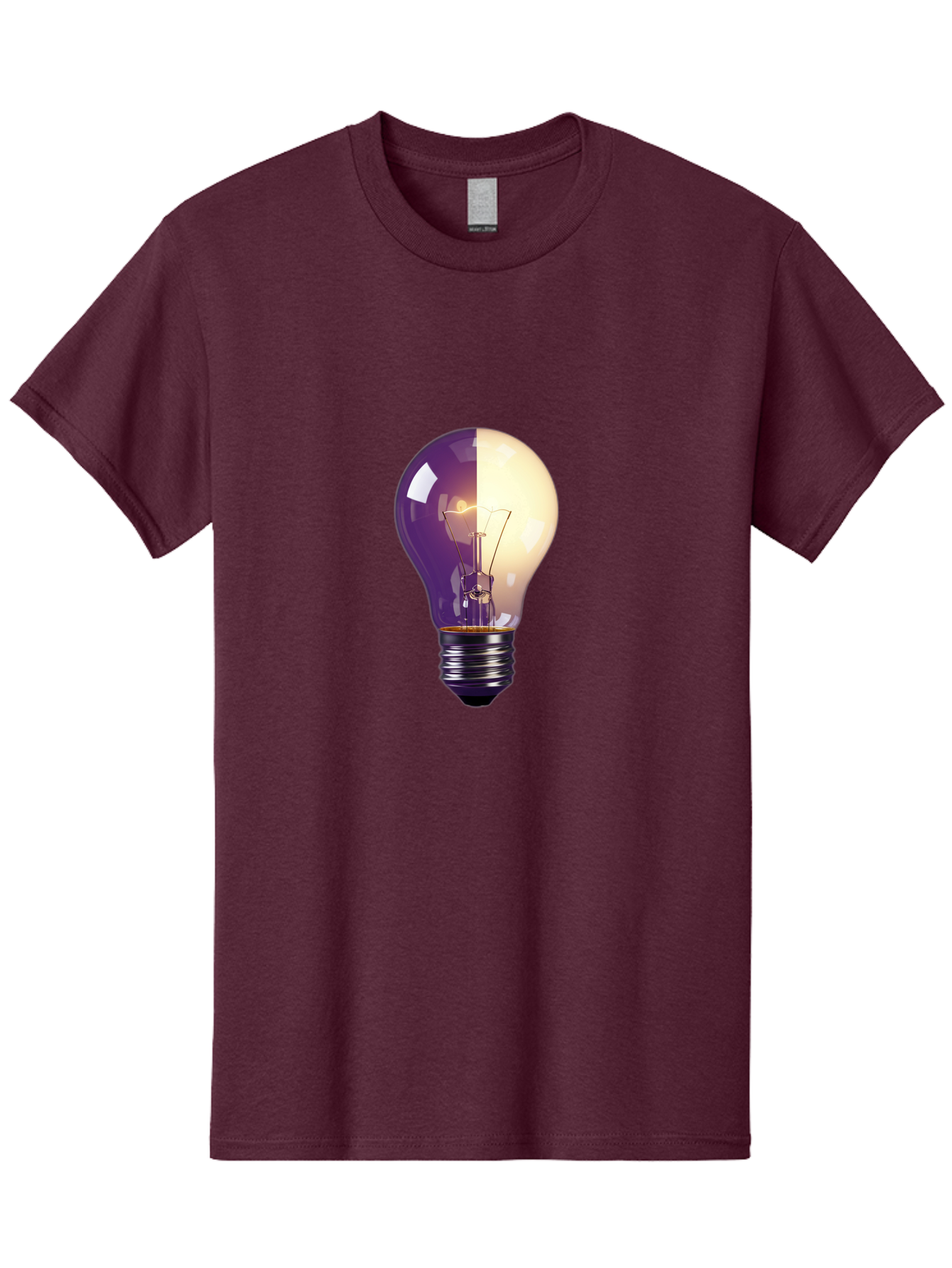 Light-Bulb-On-Off Men'S Graphic Tee, 100% Cotton, Comfortable Casual Summer Wear, Machine Washable, Vintage Camera, Old Camera, Antique Camera, Black Camera, Classic Photography, Photography Equipment, Nostalgic Device, Film Camera, Camera Art Baf888