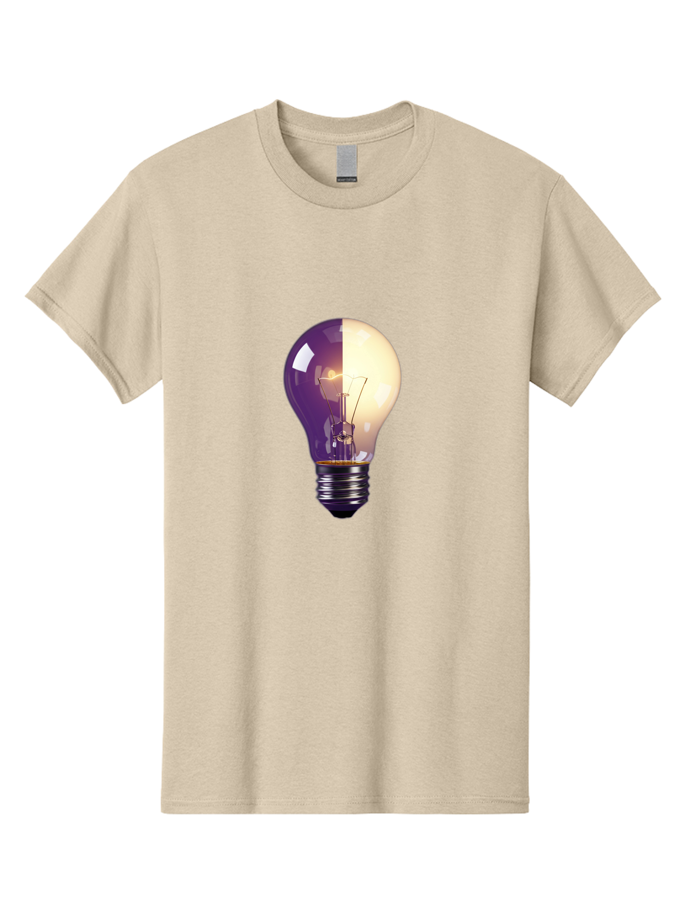 Light-Bulb-On-Off Men'S Graphic Tee, 100% Cotton, Comfortable Casual Summer Wear, Machine Washable, Vintage Camera, Old Camera, Antique Camera, Black Camera, Classic Photography, Photography Equipment, Nostalgic Device, Film Camera, Camera Art Baf888