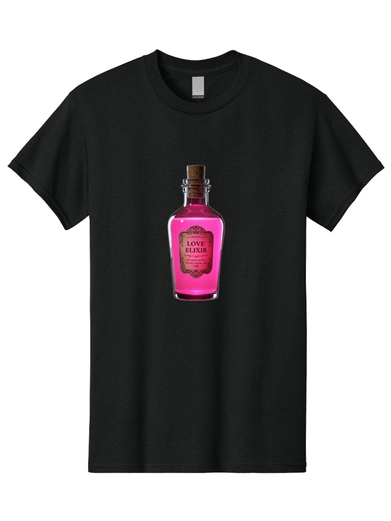 Love-Elixir-Bottle Men'S Graphic Tee, 100% Cotton, Comfortable Casual Summer Wear, Machine Washable, Vintage Camera, Old Camera, Antique Camera, Black Camera, Classic Photography, Photography Equipment, Nostalgic Device, Film Camera, Baf891