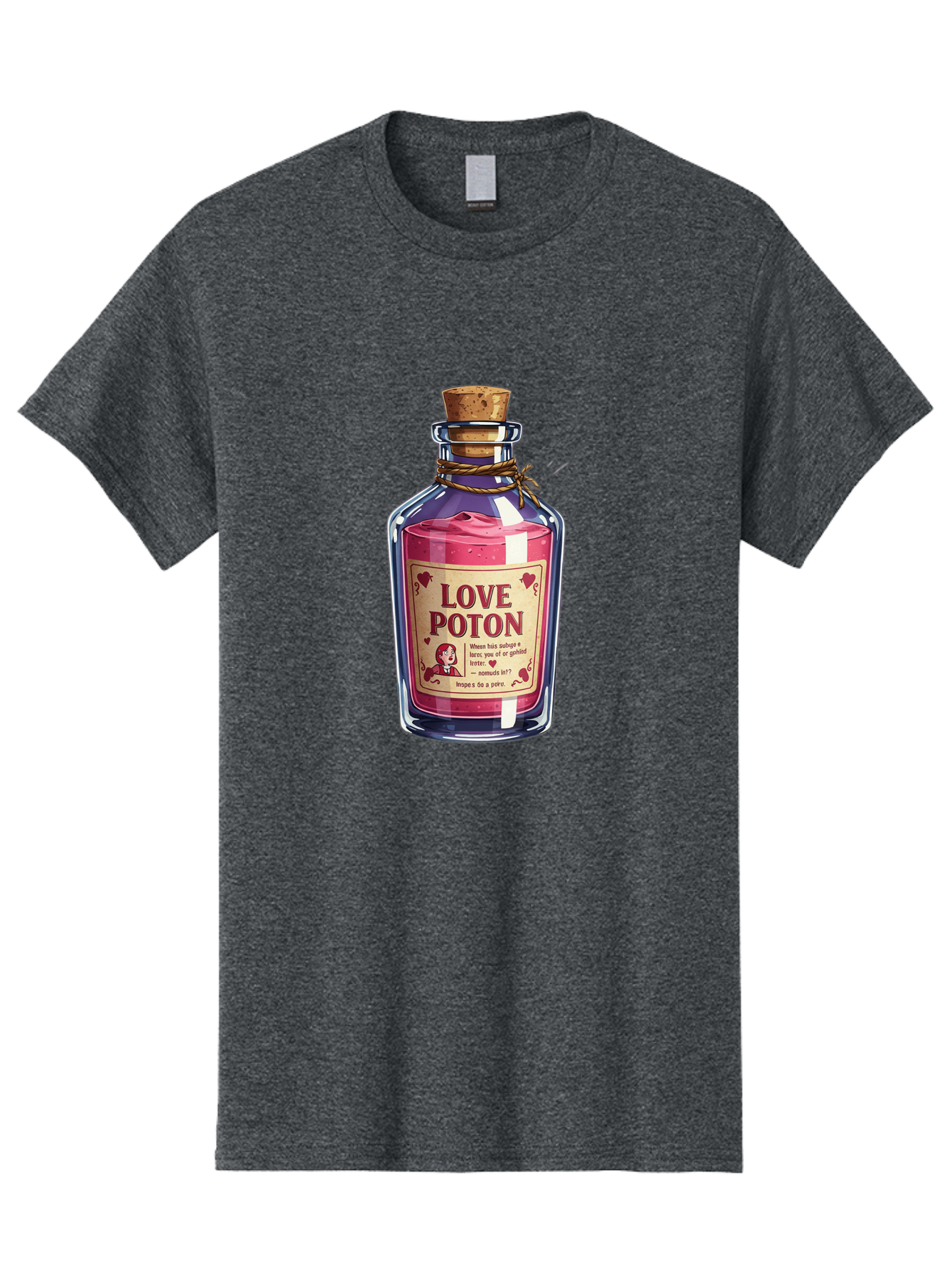 Love-Potion-2 Men'S Graphic Tee, 100% Cotton, Comfortable Casual Summer Wear, Machine Washable, Vintage Camera, Old Camera, Antique Camera, Black Camera, Classic Photography, Photography Equipment, Nostalgic Device, Film Camera, Camera Art Baf897