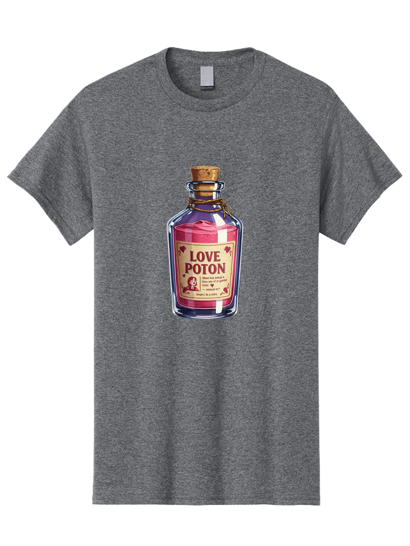 Love-Potion-2 Men'S Graphic Tee, 100% Cotton, Comfortable Casual Summer Wear, Machine Washable, Vintage Camera, Old Camera, Antique Camera, Black Camera, Classic Photography, Photography Equipment, Nostalgic Device, Film Camera, Camera Art Baf897