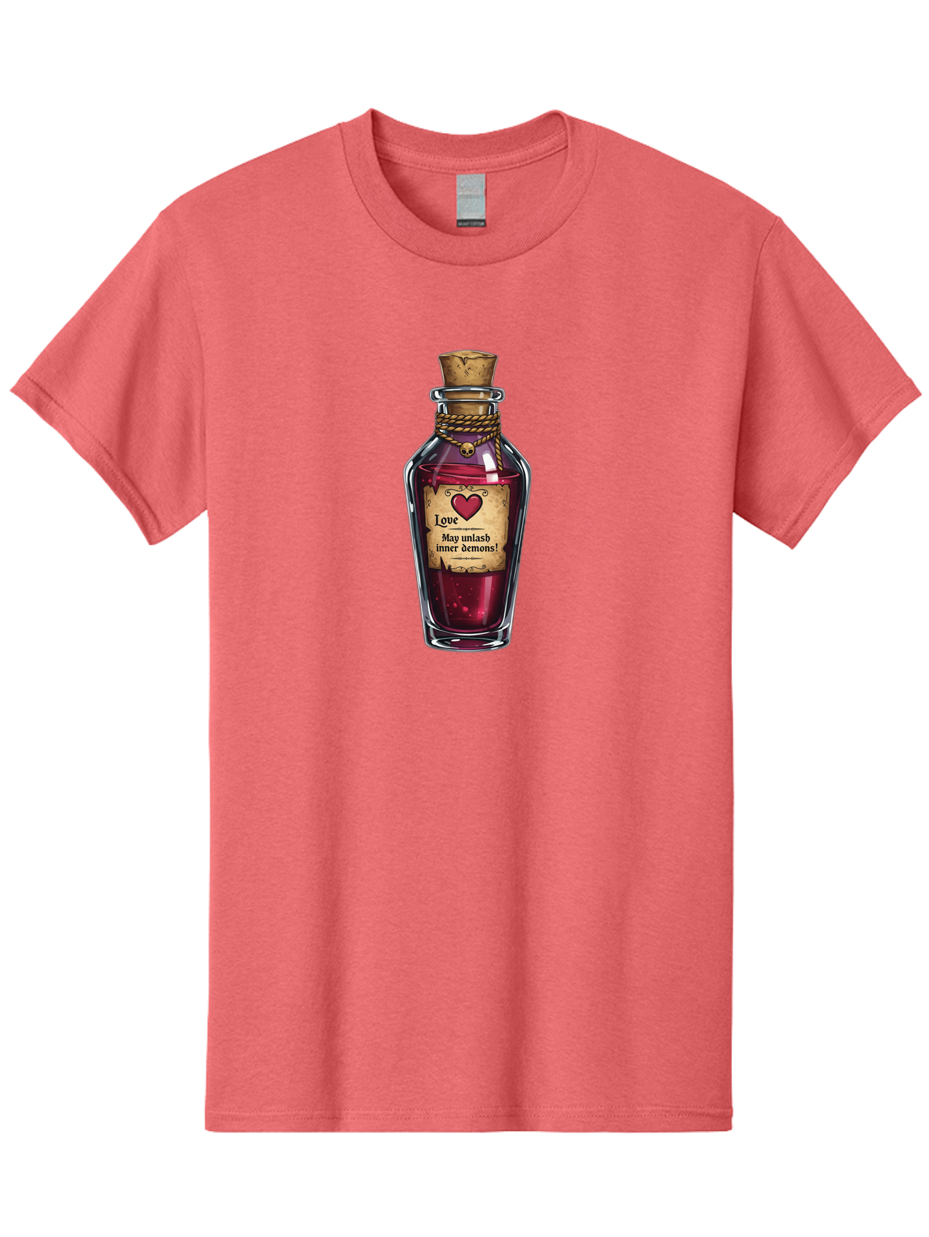 Love-Potion-Bottle-1 Men'S Graphic Tee, 100% Cotton, Comfortable Casual Summer Wear, Machine Washable, Vintage Camera, Old Camera, Antique Camera, Black Camera, Classic Photography, Photography Equipment, Nostalgic Device, Film Camera, Baf902