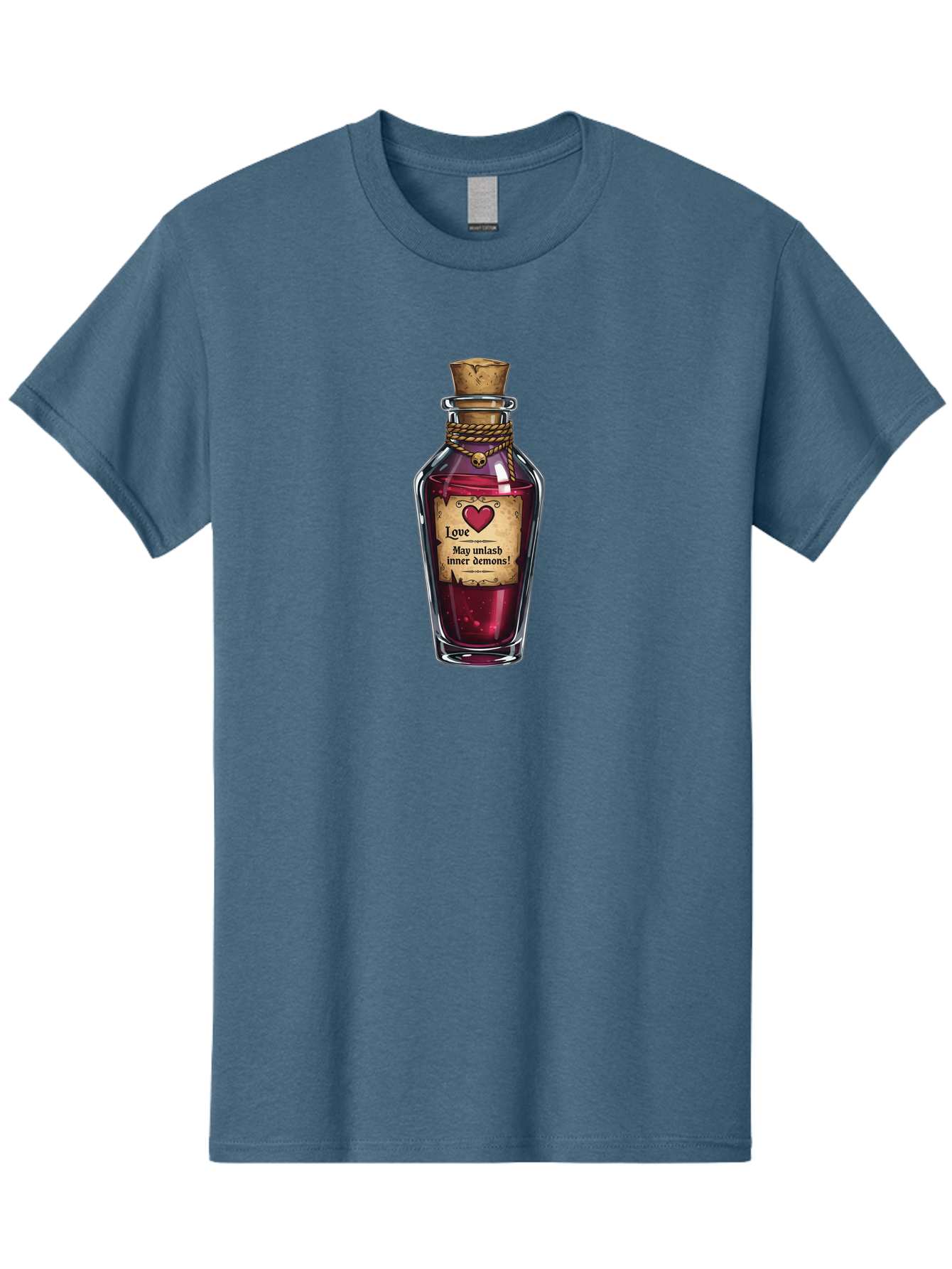 Love-Potion-Bottle-1 Men'S Graphic Tee, 100% Cotton, Comfortable Casual Summer Wear, Machine Washable, Vintage Camera, Old Camera, Antique Camera, Black Camera, Classic Photography, Photography Equipment, Nostalgic Device, Film Camera, Baf902