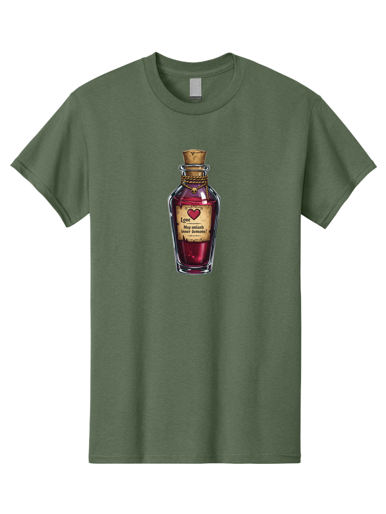 Love-Potion-Bottle-1 Men'S Graphic Tee, 100% Cotton, Comfortable Casual Summer Wear, Machine Washable, Vintage Camera, Old Camera, Antique Camera, Black Camera, Classic Photography, Photography Equipment, Nostalgic Device, Film Camera, Baf902