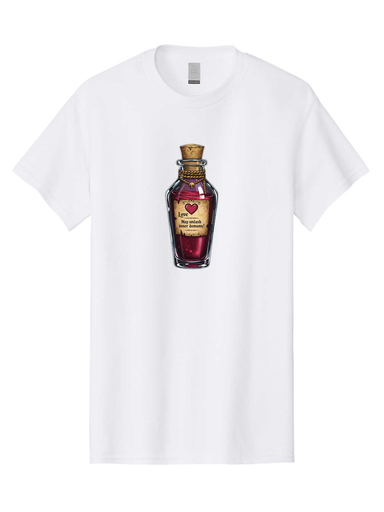 Love-Potion-Bottle-1 Men'S Graphic Tee, 100% Cotton, Comfortable Casual Summer Wear, Machine Washable, Vintage Camera, Old Camera, Antique Camera, Black Camera, Classic Photography, Photography Equipment, Nostalgic Device, Film Camera, Baf902