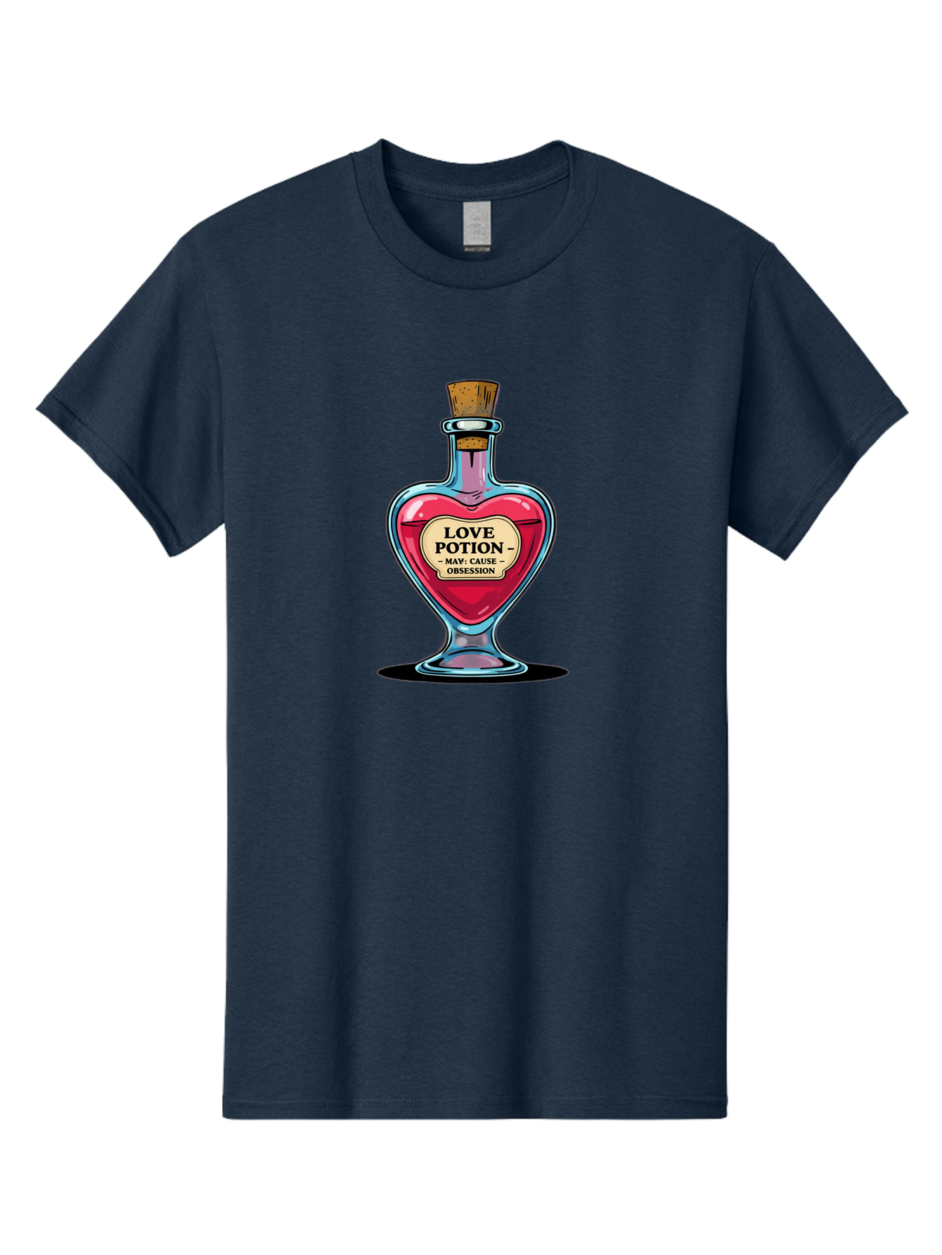 Love-Potion-Bottle Men'S Graphic Tee, 100% Cotton, Comfortable Casual Summer Wear, Machine Washable, Vintage Camera, Old Camera, Antique Camera, Black Camera, Classic Photography, Photography Equipment, Nostalgic Device, Film Camera, Baf903