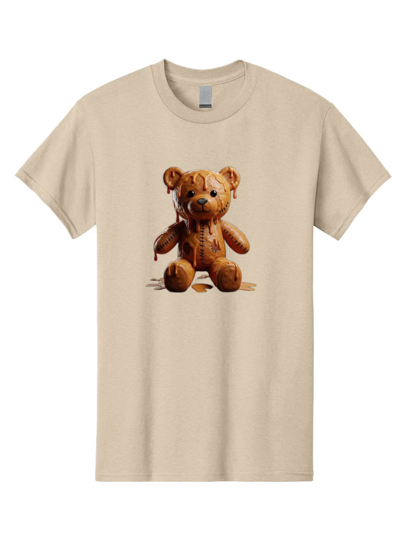 Melting-Teddy-Bear Men'S Graphic Tee, 100% Cotton, Comfortable Casual Summer Wear, Machine Washable, Vintage Camera, Old Camera, Antique Camera, Black Camera, Classic Photography, Photography Equipment, Nostalgic Device, Film Camera, Baf910