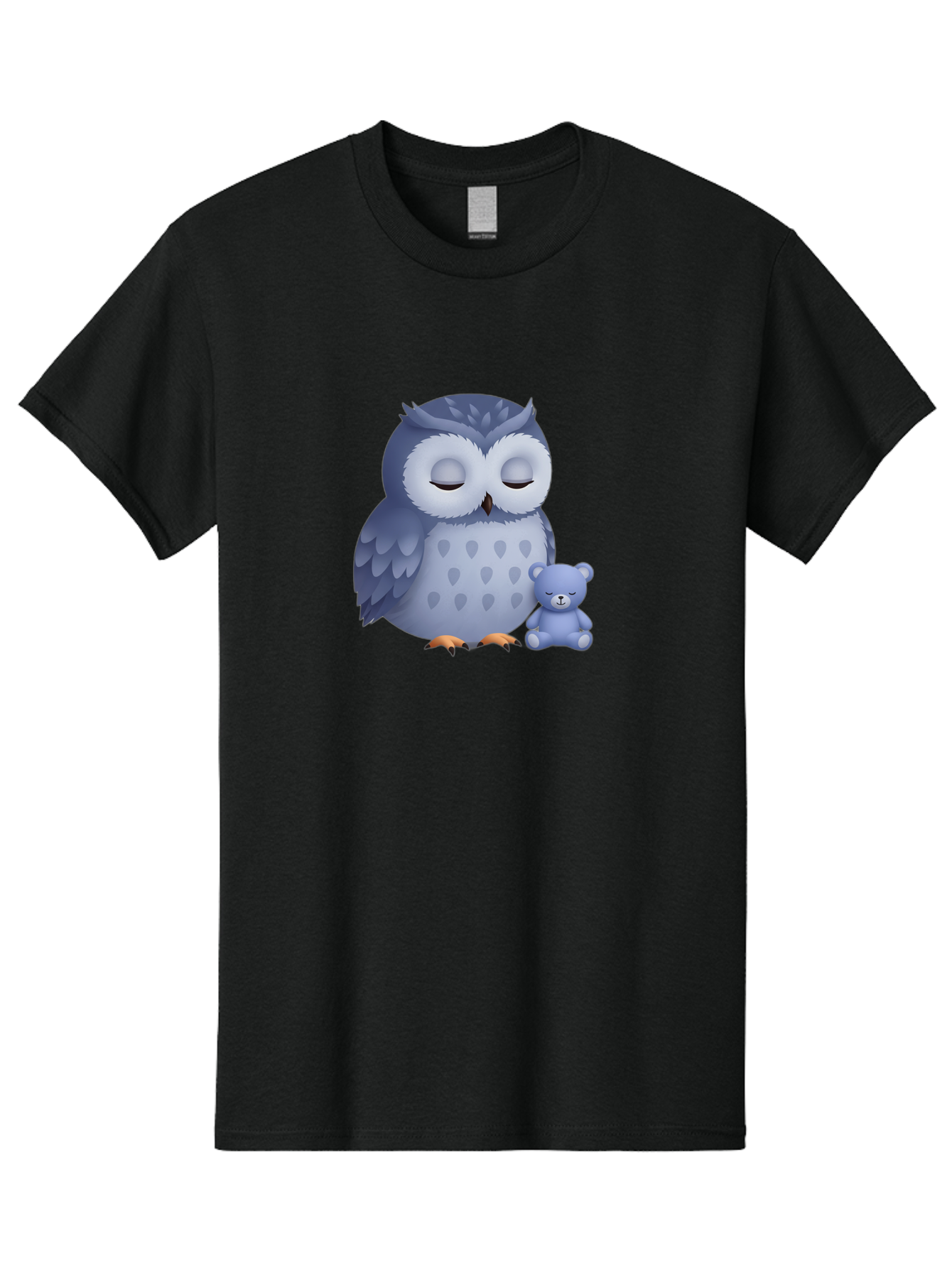Owl-And-Teddy-2 Men'S Graphic Tee, 100% Cotton, Comfortable Casual Summer Wear, Machine Washable, Vintage Camera, Old Camera, Antique Camera, Black Camera, Classic Photography, Photography Equipment, Nostalgic Device, Film Camera, Camera Art Baf913