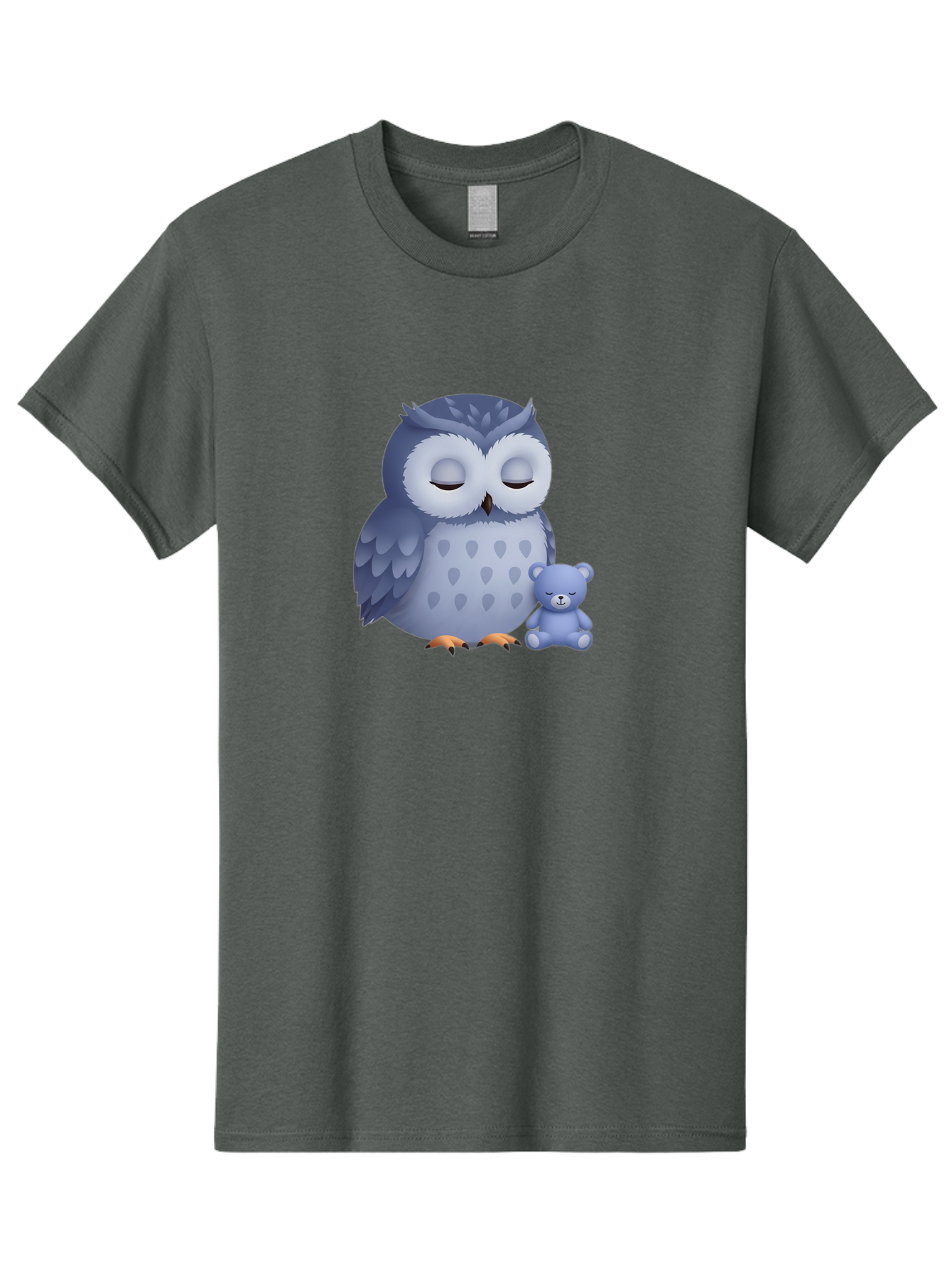 Owl-And-Teddy-2 Men'S Graphic Tee, 100% Cotton, Comfortable Casual Summer Wear, Machine Washable, Vintage Camera, Old Camera, Antique Camera, Black Camera, Classic Photography, Photography Equipment, Nostalgic Device, Film Camera, Camera Art Baf913