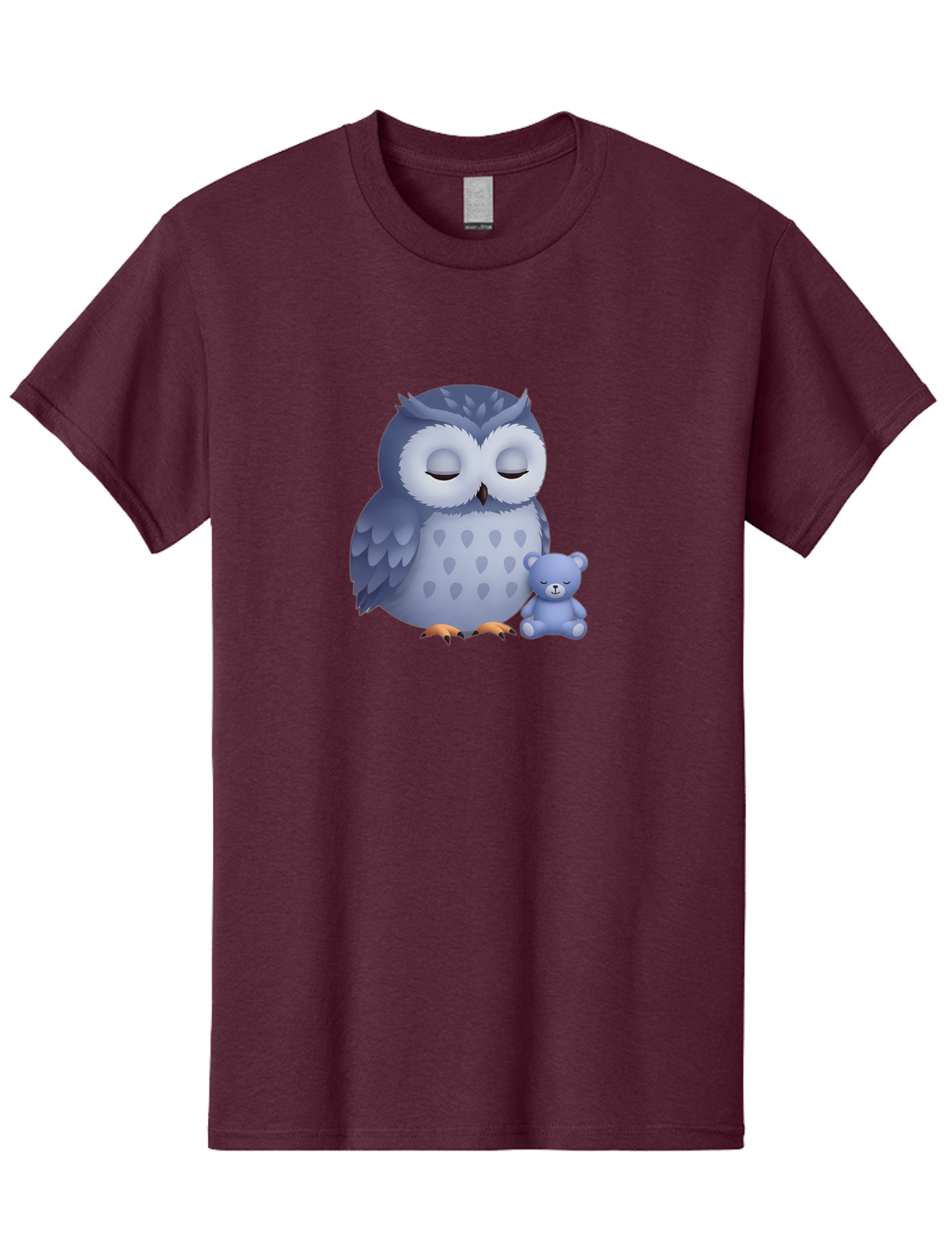 Owl-And-Teddy-2 Men'S Graphic Tee, 100% Cotton, Comfortable Casual Summer Wear, Machine Washable, Vintage Camera, Old Camera, Antique Camera, Black Camera, Classic Photography, Photography Equipment, Nostalgic Device, Film Camera, Camera Art Baf913
