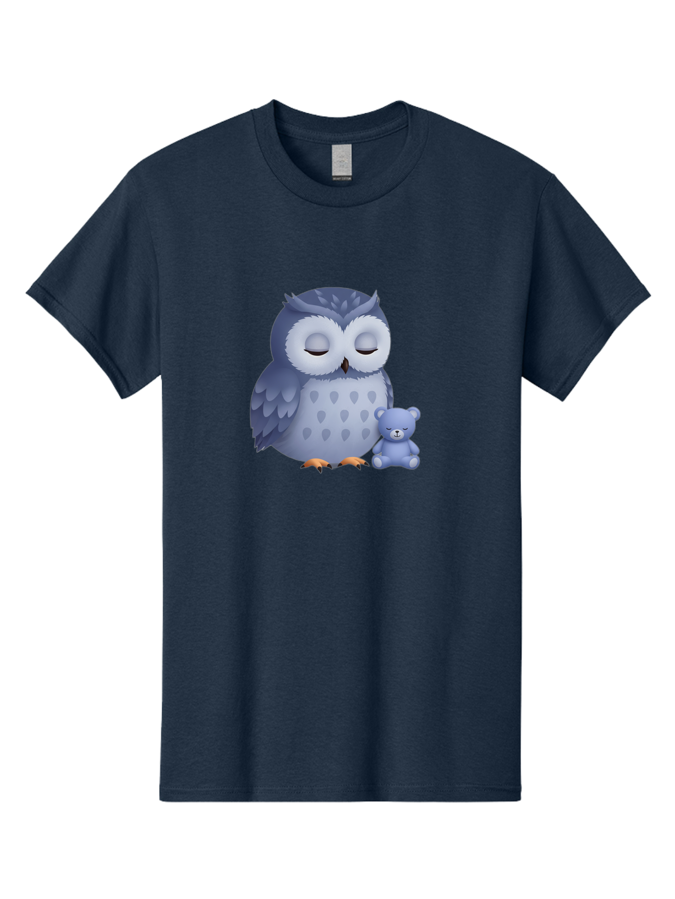 Owl-And-Teddy-2 Men'S Graphic Tee, 100% Cotton, Comfortable Casual Summer Wear, Machine Washable, Vintage Camera, Old Camera, Antique Camera, Black Camera, Classic Photography, Photography Equipment, Nostalgic Device, Film Camera, Camera Art Baf913