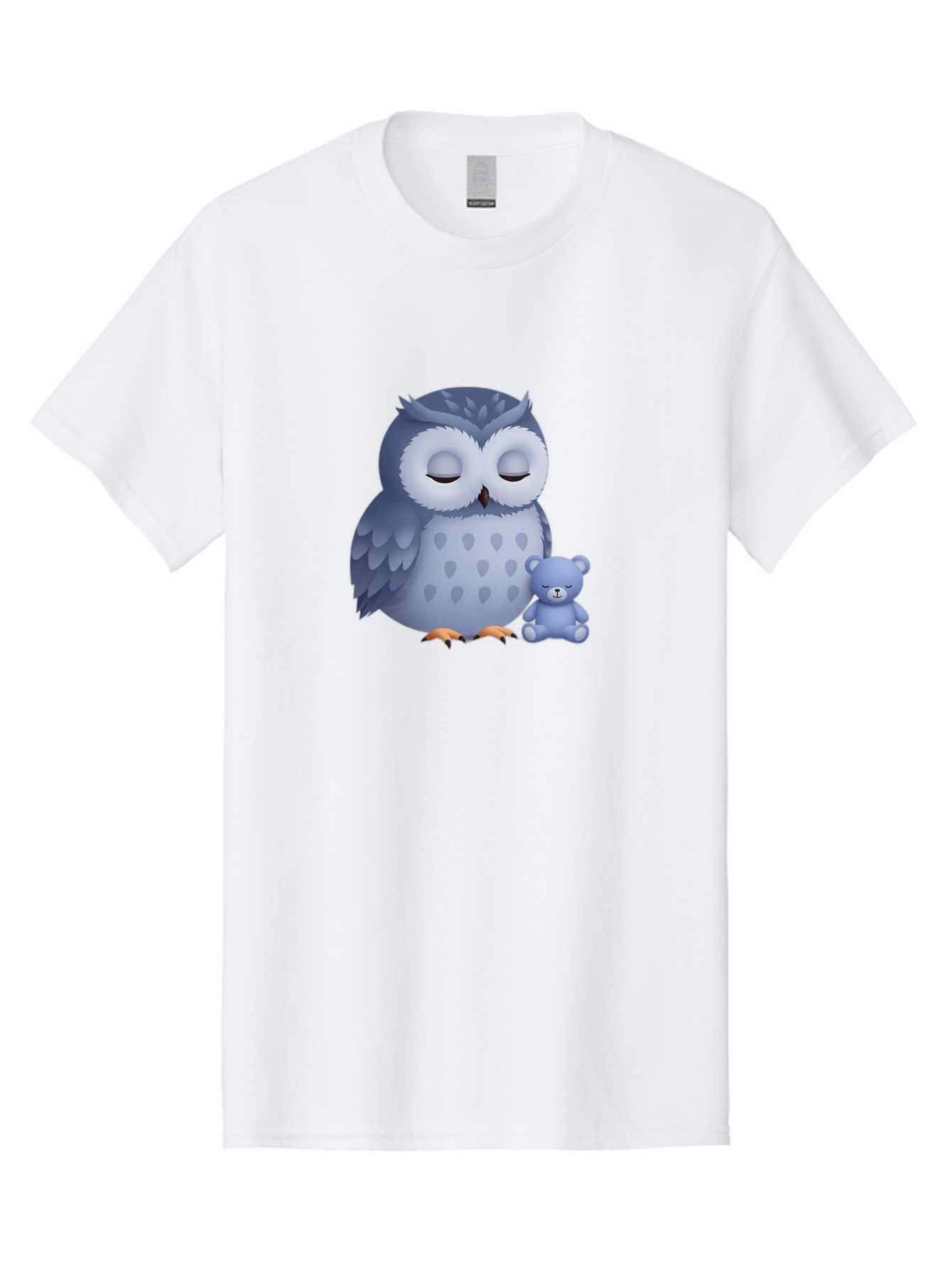 Owl-And-Teddy-2 Men'S Graphic Tee, 100% Cotton, Comfortable Casual Summer Wear, Machine Washable, Vintage Camera, Old Camera, Antique Camera, Black Camera, Classic Photography, Photography Equipment, Nostalgic Device, Film Camera, Camera Art Baf913