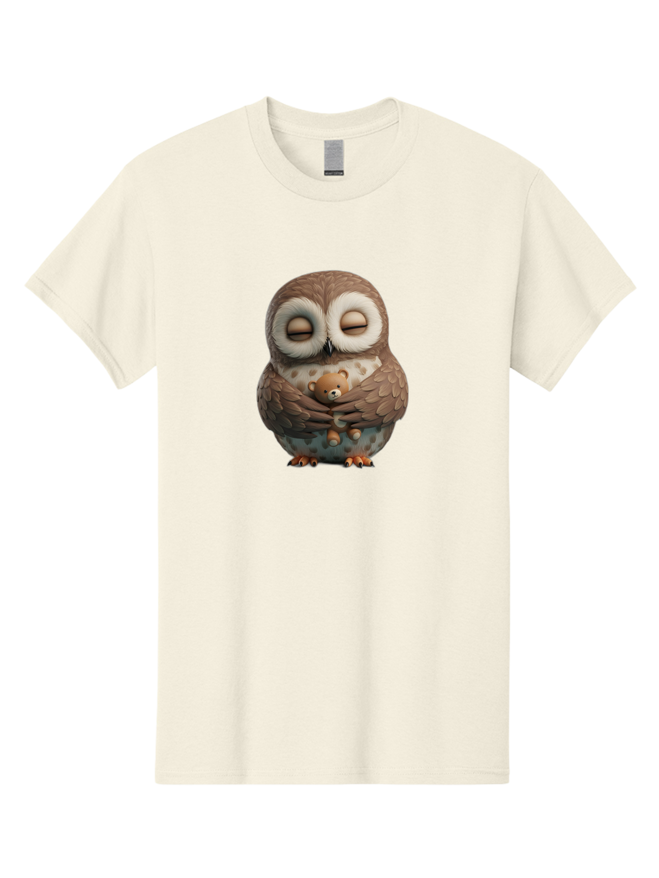 Owl-Hugging-Teddy-5 Men'S Graphic Tee, 100% Cotton, Comfortable Casual Summer Wear, Machine Washable, Vintage Camera, Old Camera, Antique Camera, Black Camera, Classic Photography, Photography Equipment, Nostalgic Device, Film Camera, Baf923
