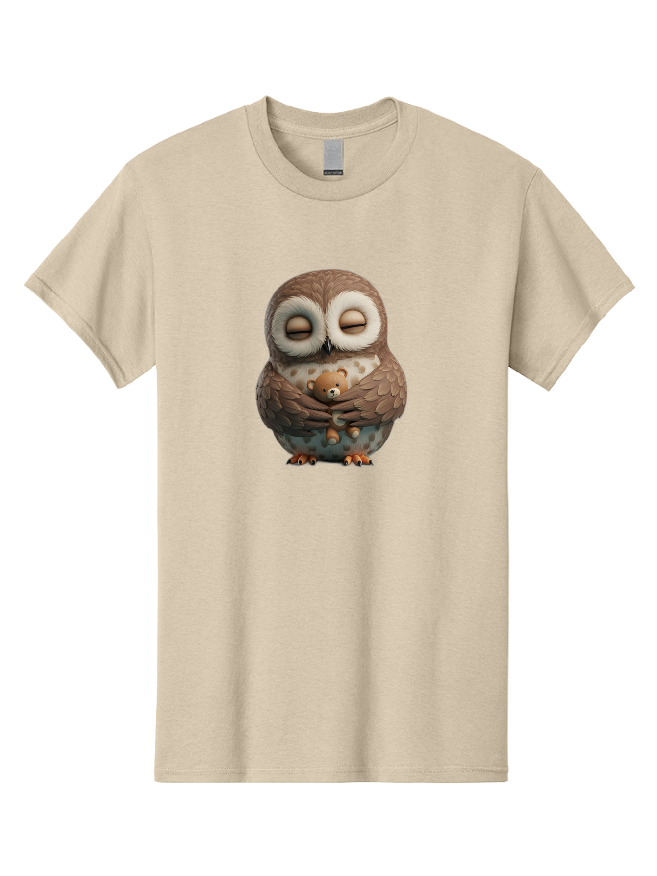 Owl-Hugging-Teddy-5 Men'S Graphic Tee, 100% Cotton, Comfortable Casual Summer Wear, Machine Washable, Vintage Camera, Old Camera, Antique Camera, Black Camera, Classic Photography, Photography Equipment, Nostalgic Device, Film Camera, Baf923