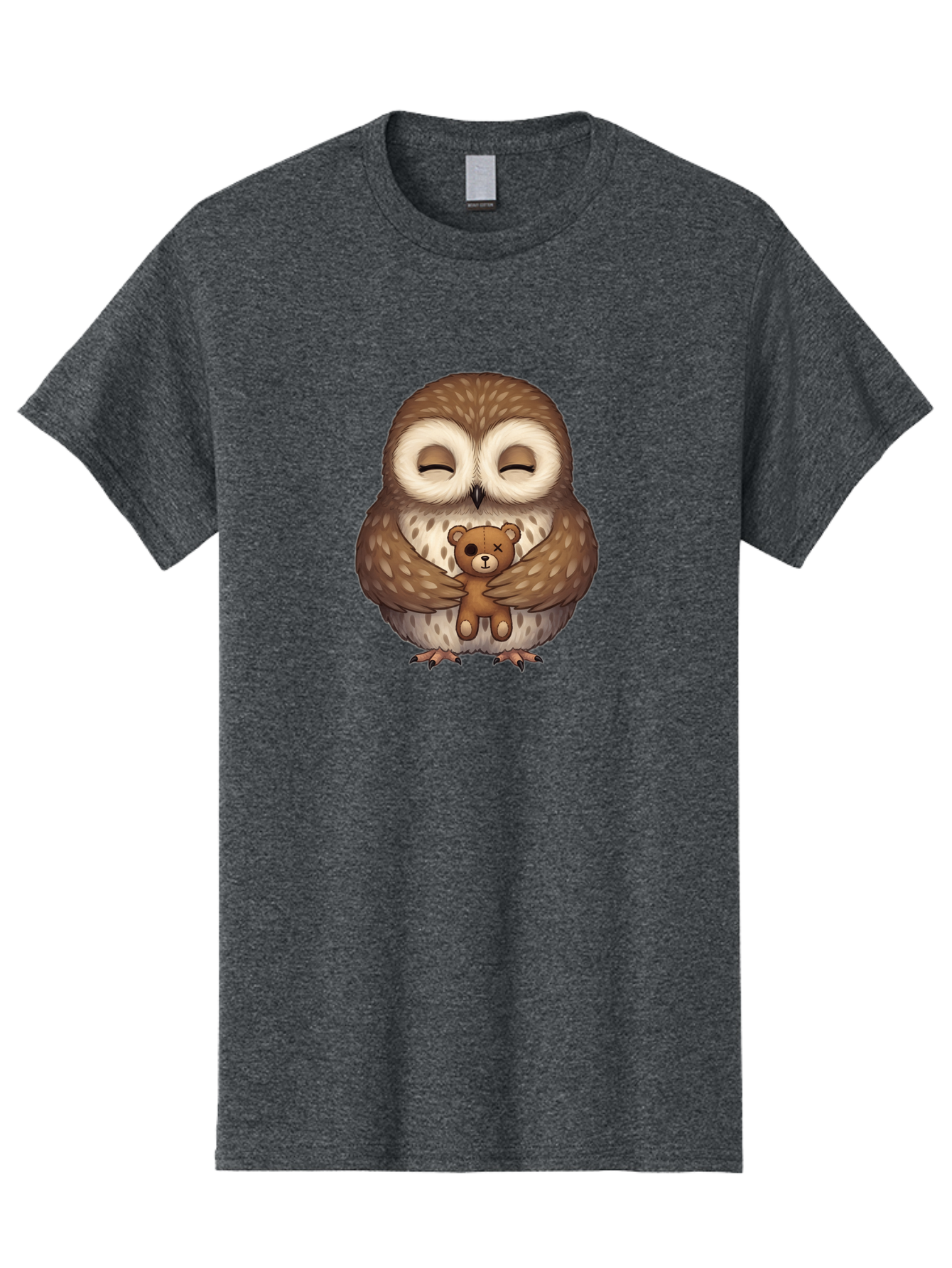 Owl-Hugging-Voodoo-Teddy Men'S Graphic Tee, 100% Cotton, Comfortable Casual Summer Wear, Machine Washable, Vintage Camera, Old Camera, Antique Camera, Black Camera, Classic Photography, Photography Equipment, Nostalgic Device, Film Camera, Baf930