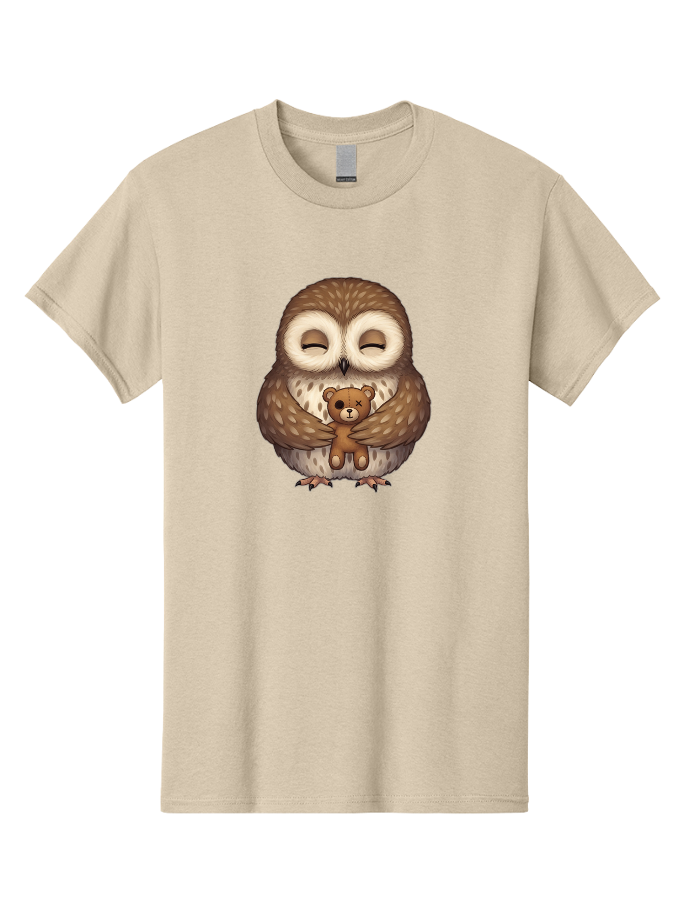 Owl-Hugging-Voodoo-Teddy Men'S Graphic Tee, 100% Cotton, Comfortable Casual Summer Wear, Machine Washable, Vintage Camera, Old Camera, Antique Camera, Black Camera, Classic Photography, Photography Equipment, Nostalgic Device, Film Camera, Baf930