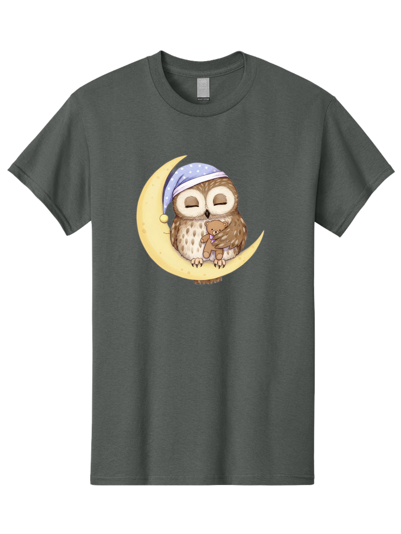 Owl-On-The-Moon Men'S Graphic Tee, 100% Cotton, Comfortable Casual Summer Wear, Machine Washable, Vintage Camera, Old Camera, Antique Camera, Black Camera, Classic Photography, Photography Equipment, Nostalgic Device, Film Camera, Camera Art Baf931