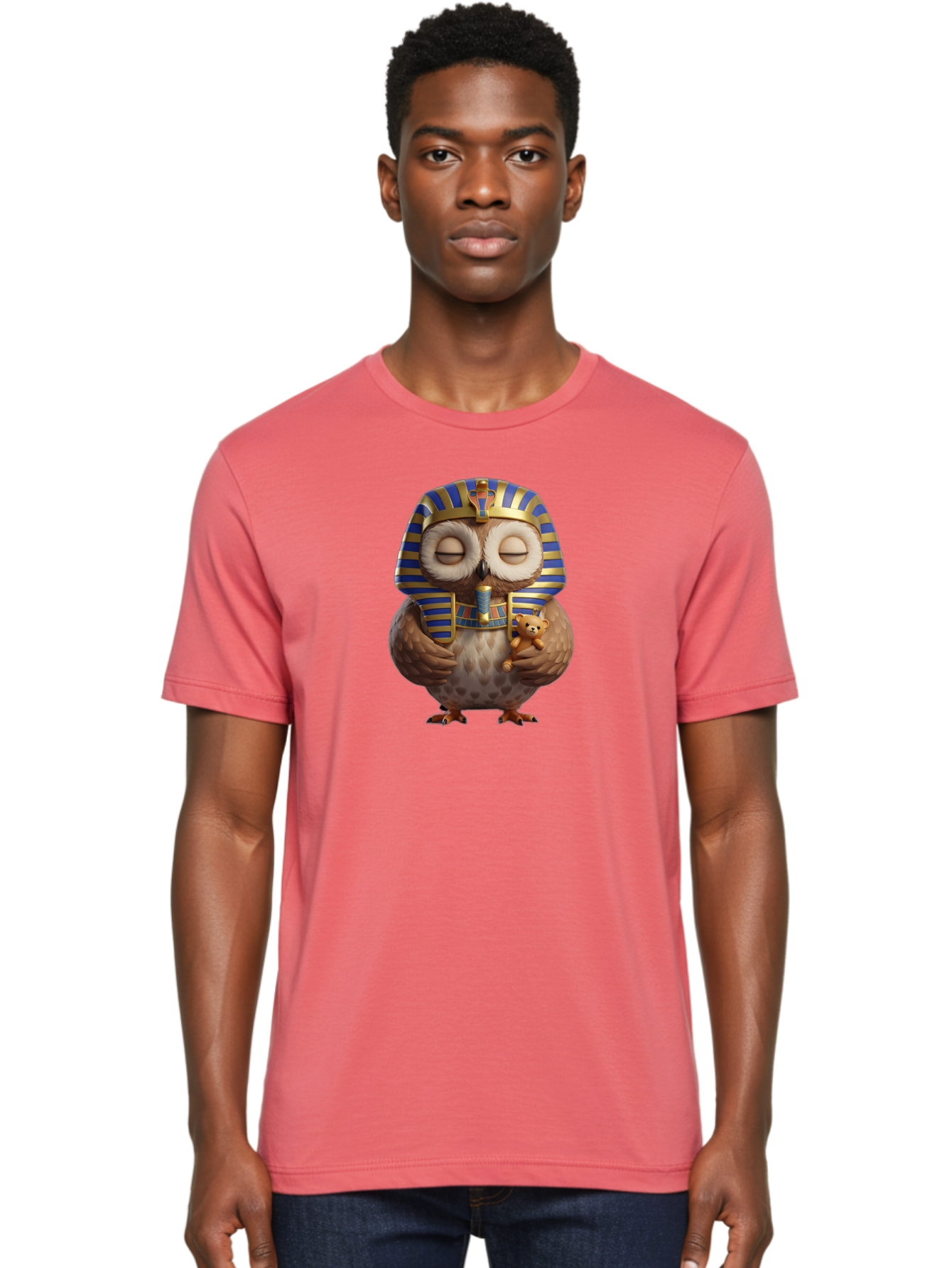 Owl-Pharaoh Men'S Graphic Tee, 100% Cotton, Comfortable Casual Summer Wear, Machine Washable, Vintage Camera, Old Camera, Antique Camera, Black Camera, Classic Photography, Photography Equipment, Nostalgic Device, Film Camera, Camera Art Baf932