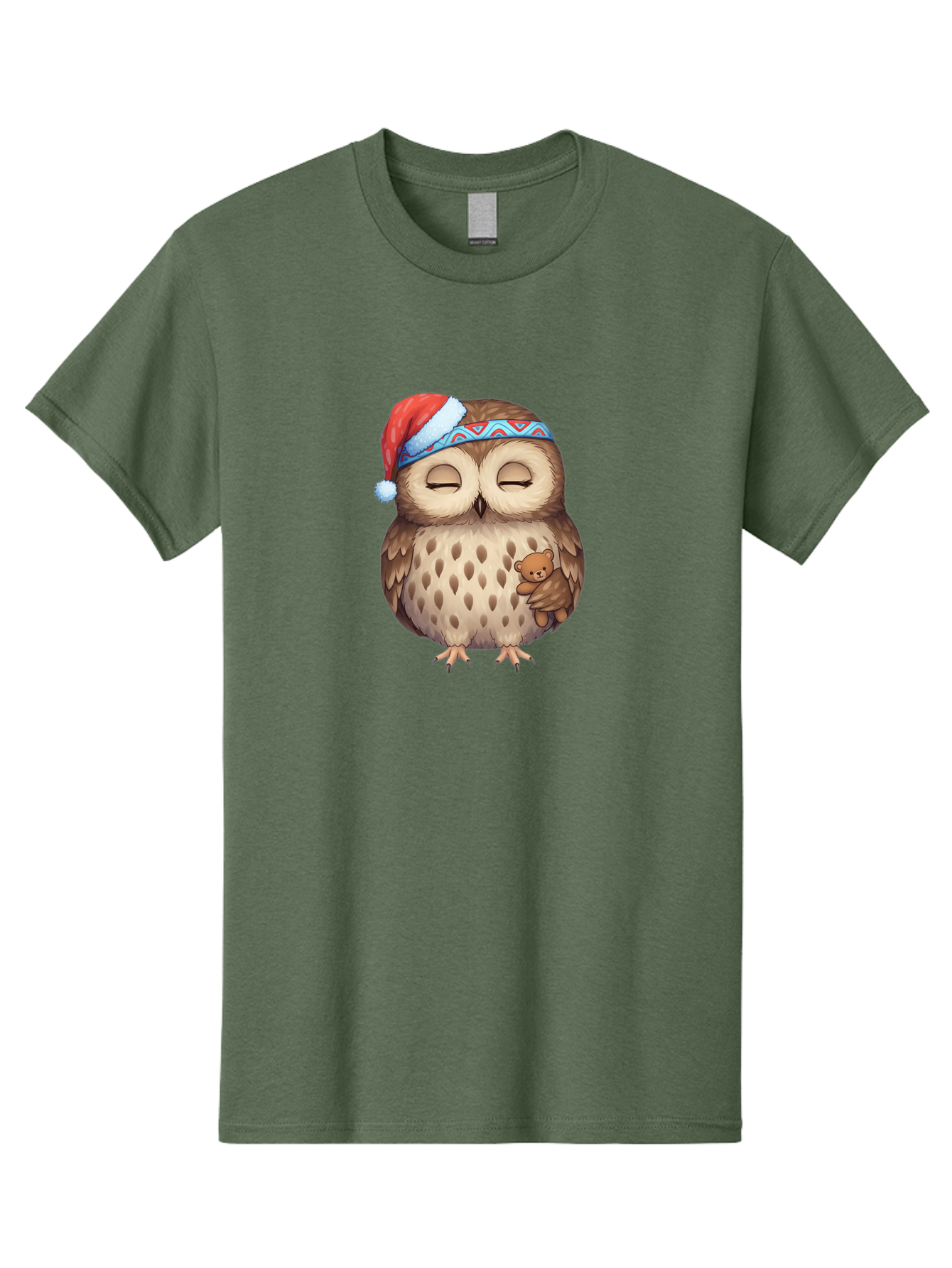 Owl-With-Santa-Hat Men'S Graphic Tee, 100% Cotton, Comfortable Casual Summer Wear, Machine Washable, Vintage Camera, Old Camera, Antique Camera, Black Camera, Classic Photography, Photography Equipment, Nostalgic Device, Film Camera, Baf934