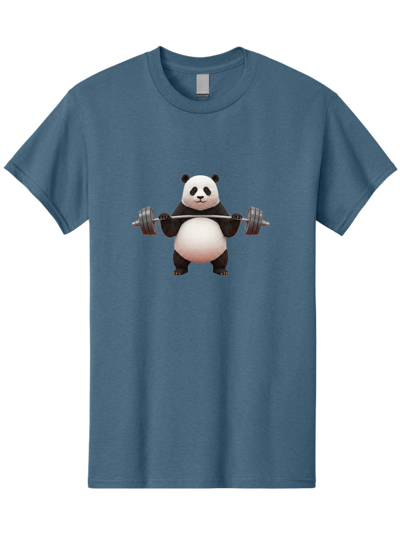Panda-Lifting-Barbell Men'S Graphic Tee, 100% Cotton, Comfortable Casual Summer Wear, Machine Washable, Vintage Camera, Old Camera, Antique Camera, Black Camera, Classic Photography, Photography Equipment, Nostalgic Device, Film Camera, Baf945