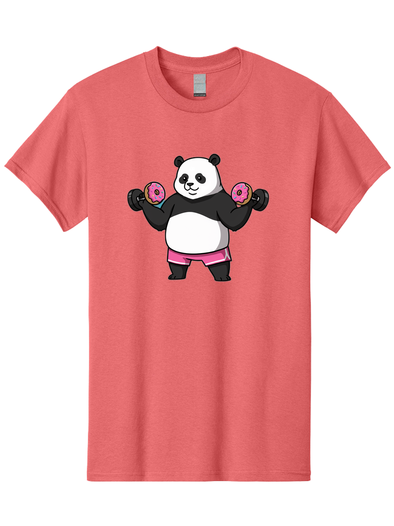 Panda-Lifting-Donuts-Dumbbells Men'S Graphic Tee, 100% Cotton, Comfortable Casual Summer Wear, Machine Washable, Vintage Camera, Old Camera, Antique Camera, Black Camera, Classic Photography, Photography Equipment, Nostalgic Device, Baf951