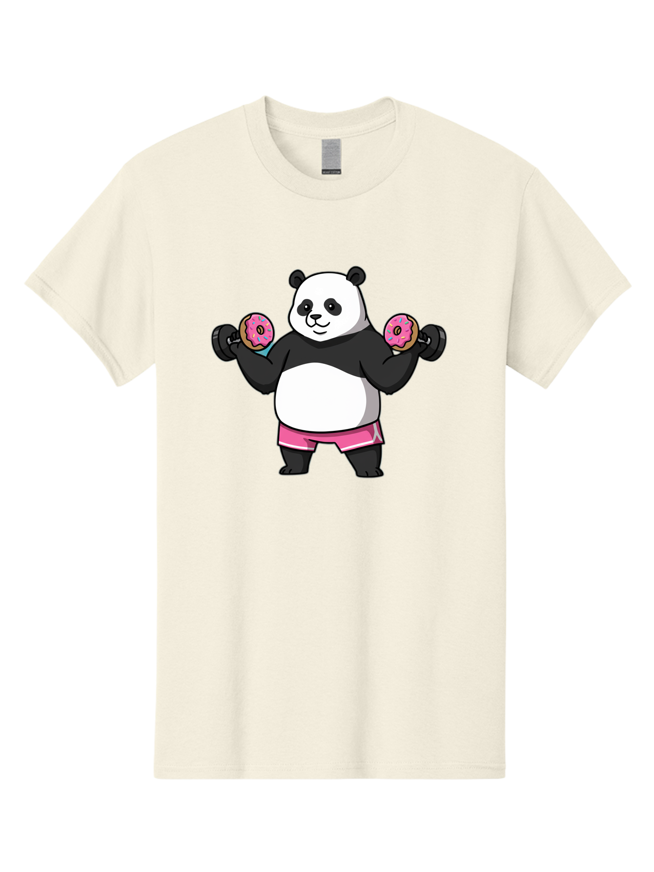 Panda-Lifting-Donuts-Dumbbells Men'S Graphic Tee, 100% Cotton, Comfortable Casual Summer Wear, Machine Washable, Vintage Camera, Old Camera, Antique Camera, Black Camera, Classic Photography, Photography Equipment, Nostalgic Device, Baf951