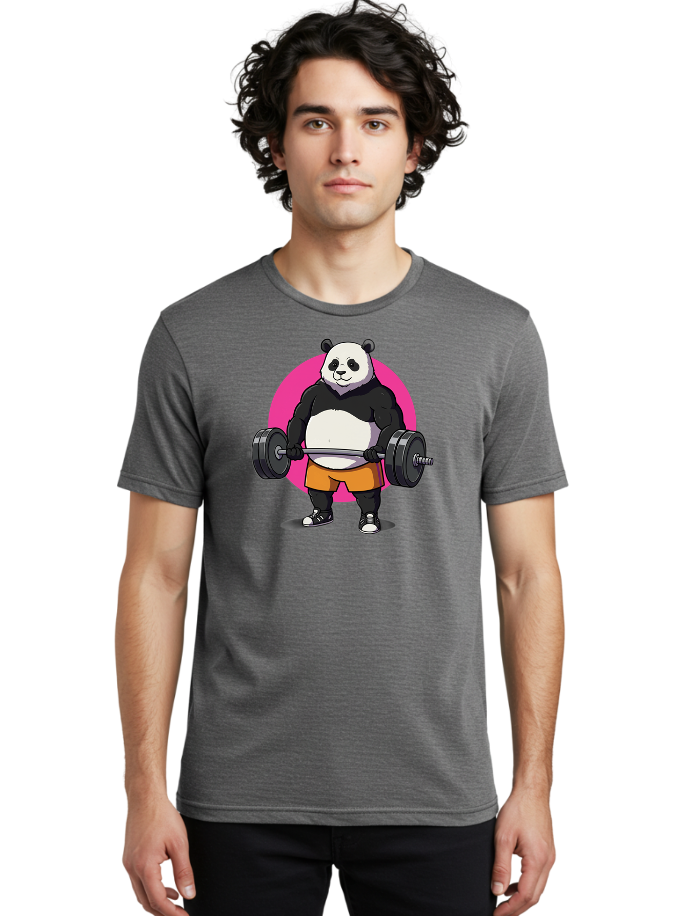 Panda-Lifting-Weights-4 Men'S Graphic Tee, 100% Cotton, Comfortable Casual Summer Wear, Machine Washable, Vintage Camera, Old Camera, Antique Camera, Black Camera, Classic Photography, Photography Equipment, Nostalgic Device, Film Camera, Baf956