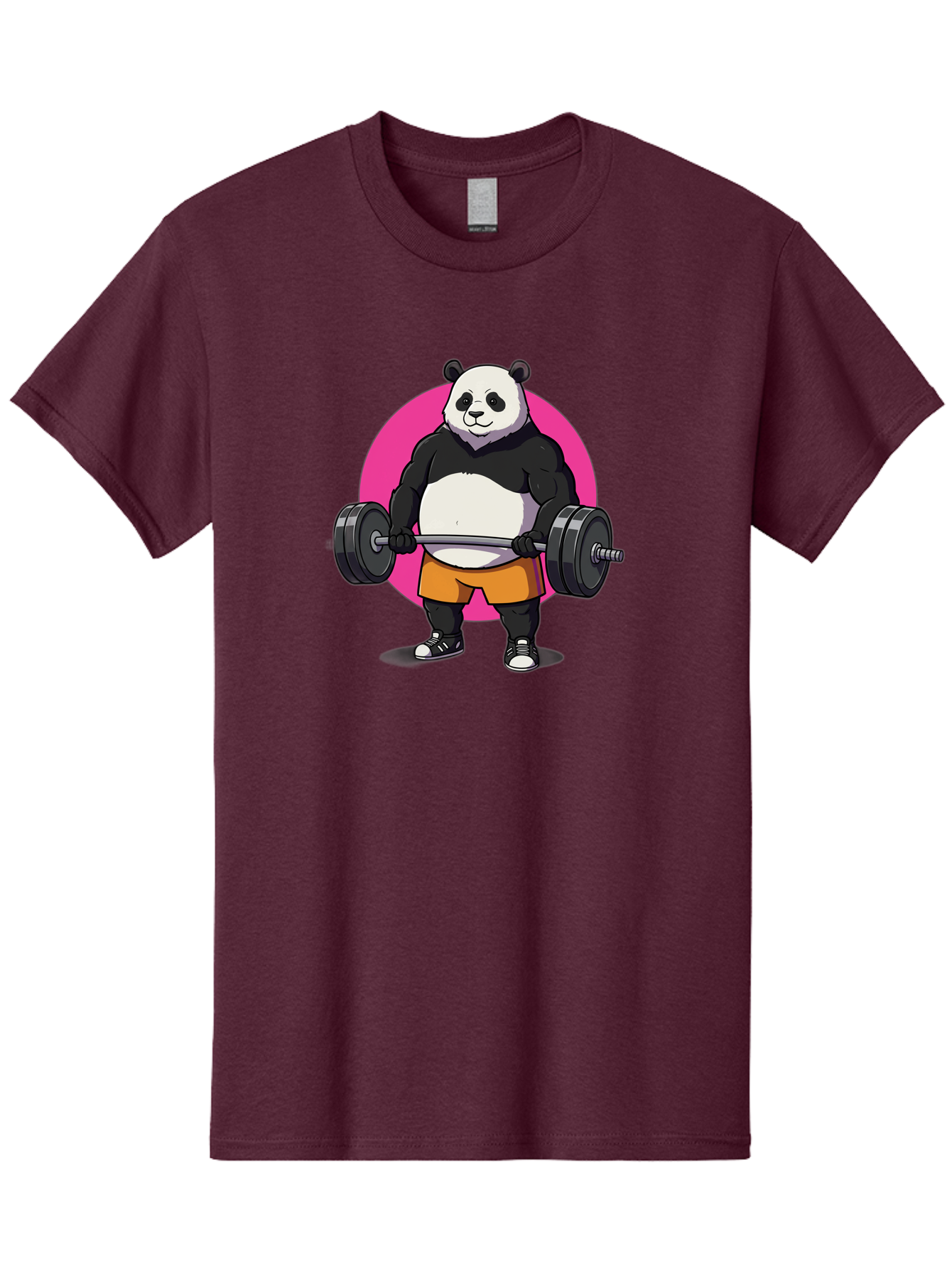 Panda-Lifting-Weights-4 Men'S Graphic Tee, 100% Cotton, Comfortable Casual Summer Wear, Machine Washable, Vintage Camera, Old Camera, Antique Camera, Black Camera, Classic Photography, Photography Equipment, Nostalgic Device, Film Camera, Baf956