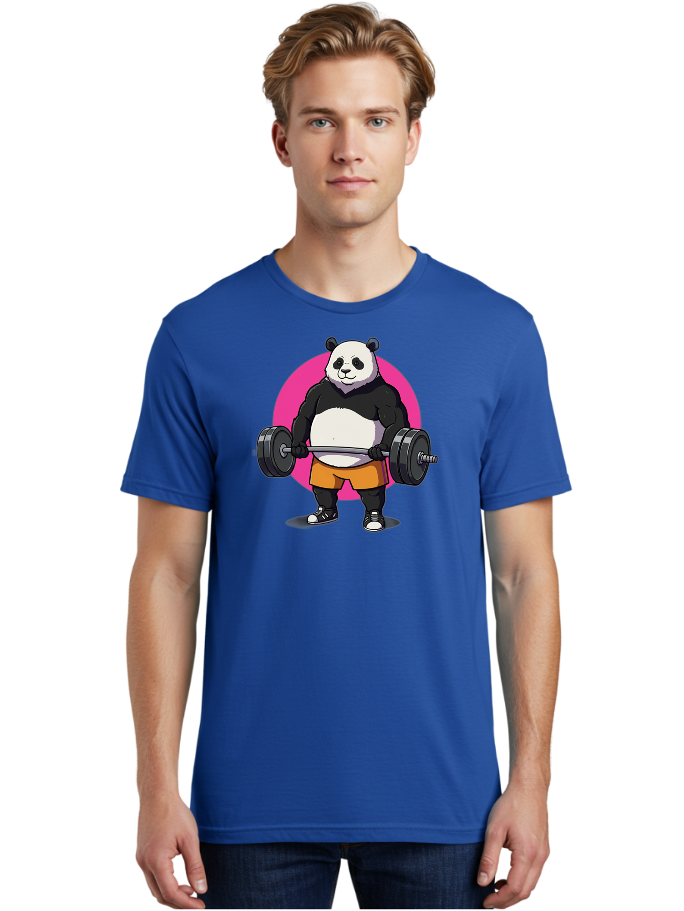 Panda-Lifting-Weights-4 Men'S Graphic Tee, 100% Cotton, Comfortable Casual Summer Wear, Machine Washable, Vintage Camera, Old Camera, Antique Camera, Black Camera, Classic Photography, Photography Equipment, Nostalgic Device, Film Camera, Baf956