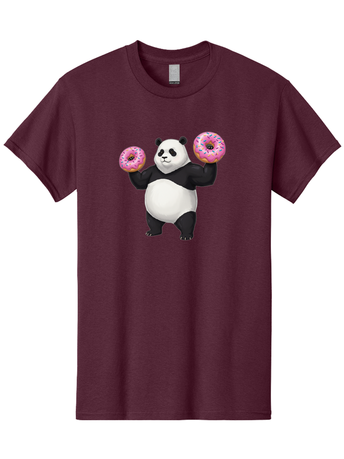 Panda-With-Donuts Men'S Graphic Tee, 100% Cotton, Comfortable Casual Summer Wear, Machine Washable, Vintage Camera, Old Camera, Antique Camera, Black Camera, Classic Photography, Photography Equipment, Nostalgic Device, Film Camera, Camera Art Baf963