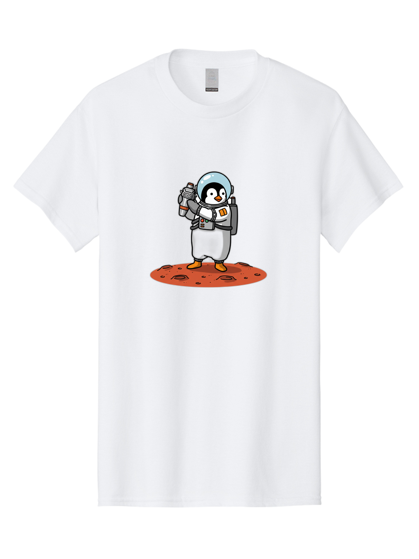 Penguin-Astronaut Men'S Graphic Tee, 100% Cotton, Comfortable Casual Summer Wear, Machine Washable, Vintage Camera, Old Camera, Antique Camera, Black Camera, Classic Photography, Photography Equipment, Nostalgic Device, Film Camera, Camera Art Baf965