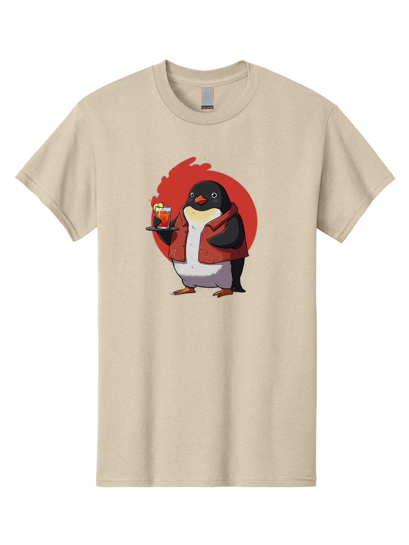 Penguin-Bartender-10 Men'S Graphic Tee, 100% Cotton, Comfortable Casual Summer Wear, Machine Washable, Vintage Camera, Old Camera, Antique Camera, Black Camera, Classic Photography, Photography Equipment, Nostalgic Device, Film Camera, Baf967