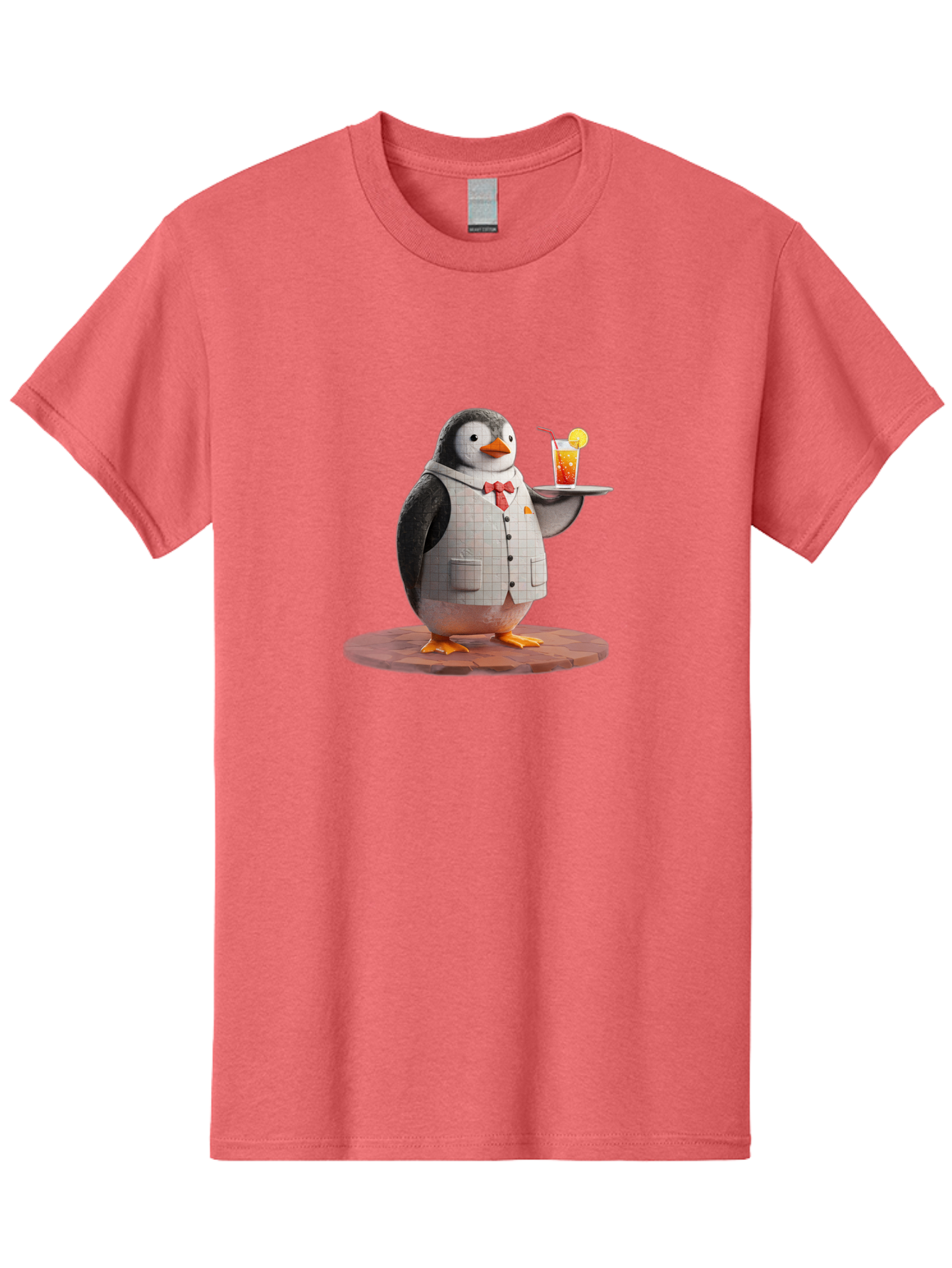 Penguin-Bartender-11 Men'S Graphic Tee, 100% Cotton, Comfortable Casual Summer Wear, Machine Washable, Vintage Camera, Old Camera, Antique Camera, Black Camera, Classic Photography, Photography Equipment, Nostalgic Device, Film Camera, Baf968