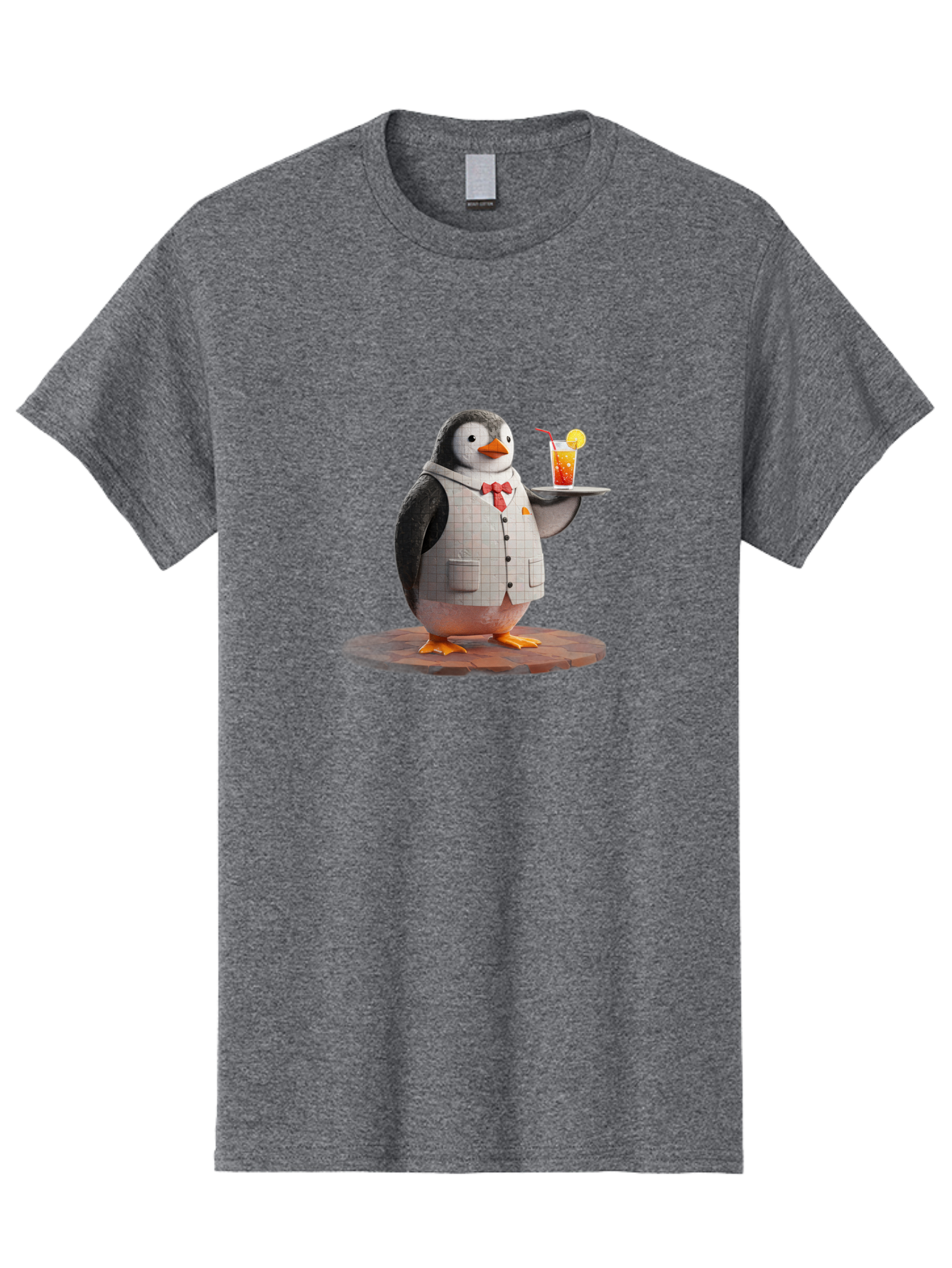Penguin-Bartender-11 Men'S Graphic Tee, 100% Cotton, Comfortable Casual Summer Wear, Machine Washable, Vintage Camera, Old Camera, Antique Camera, Black Camera, Classic Photography, Photography Equipment, Nostalgic Device, Film Camera, Baf968