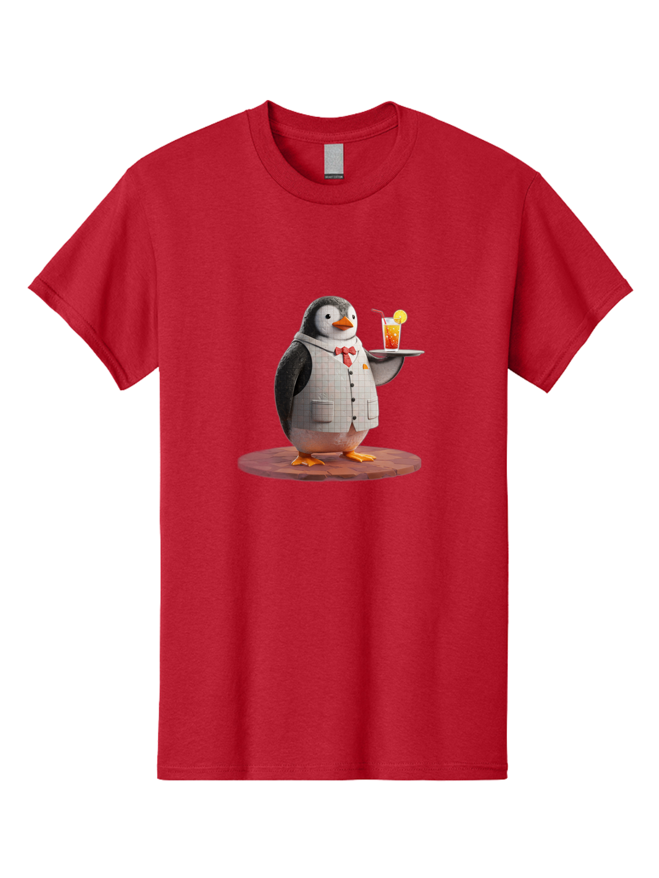 Penguin-Bartender-11 Men'S Graphic Tee, 100% Cotton, Comfortable Casual Summer Wear, Machine Washable, Vintage Camera, Old Camera, Antique Camera, Black Camera, Classic Photography, Photography Equipment, Nostalgic Device, Film Camera, Baf968