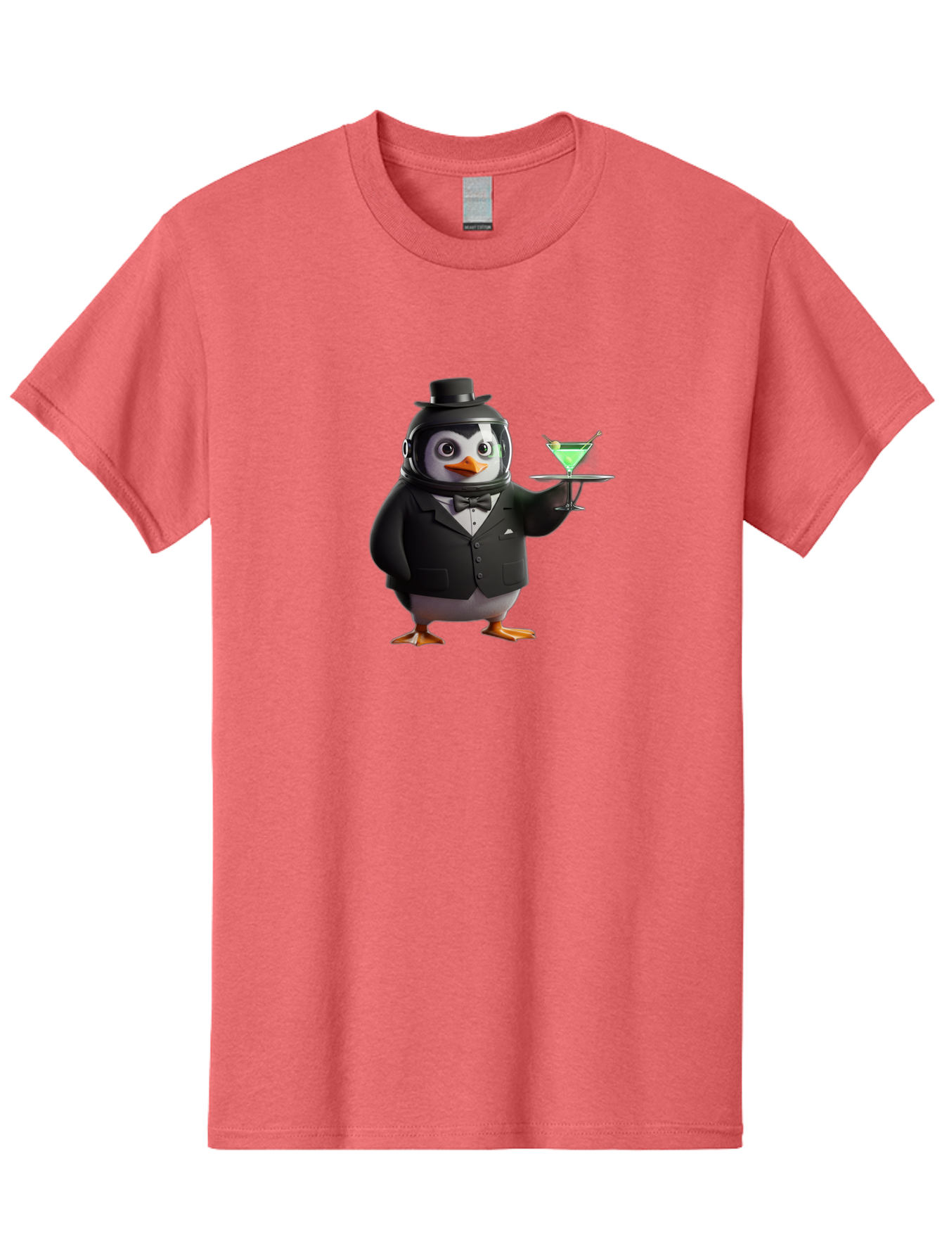 Penguin-Bartender-12 Men'S Graphic Tee, 100% Cotton, Comfortable Casual Summer Wear, Machine Washable, Vintage Camera, Old Camera, Antique Camera, Black Camera, Classic Photography, Photography Equipment, Nostalgic Device, Film Camera, Baf969