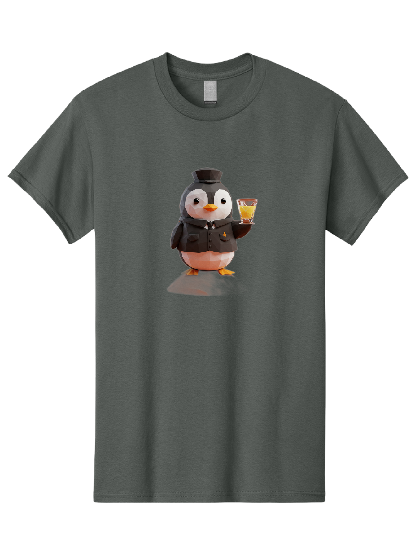 Penguin-Bartender-4 Men'S Graphic Tee, 100% Cotton, Comfortable Casual Summer Wear, Machine Washable, Vintage Camera, Old Camera, Antique Camera, Black Camera, Classic Photography, Photography Equipment, Nostalgic Device, Film Camera, Baf974