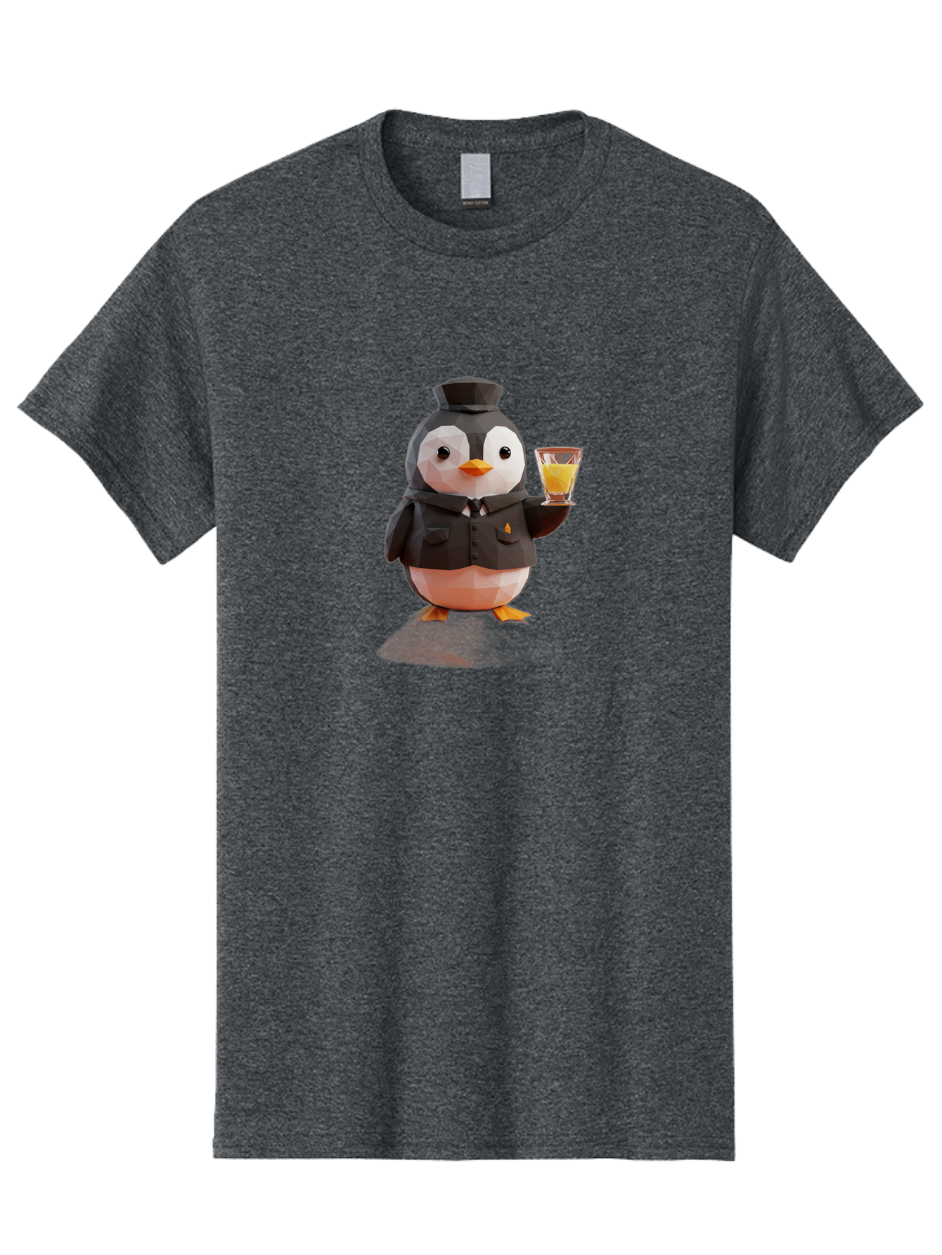Penguin-Bartender-4 Men'S Graphic Tee, 100% Cotton, Comfortable Casual Summer Wear, Machine Washable, Vintage Camera, Old Camera, Antique Camera, Black Camera, Classic Photography, Photography Equipment, Nostalgic Device, Film Camera, Baf974