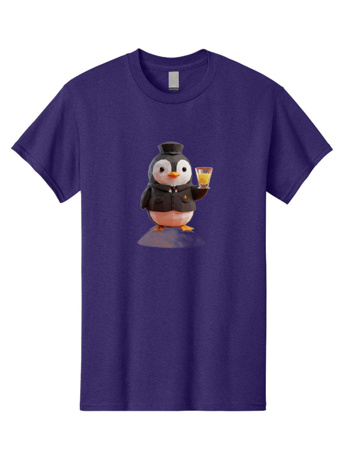 Penguin-Bartender-4 Men'S Graphic Tee, 100% Cotton, Comfortable Casual Summer Wear, Machine Washable, Vintage Camera, Old Camera, Antique Camera, Black Camera, Classic Photography, Photography Equipment, Nostalgic Device, Film Camera, Baf974